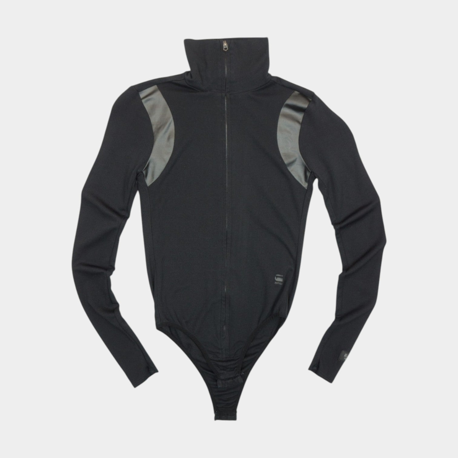 G-Star Raw Черно Боди с Малко Лого