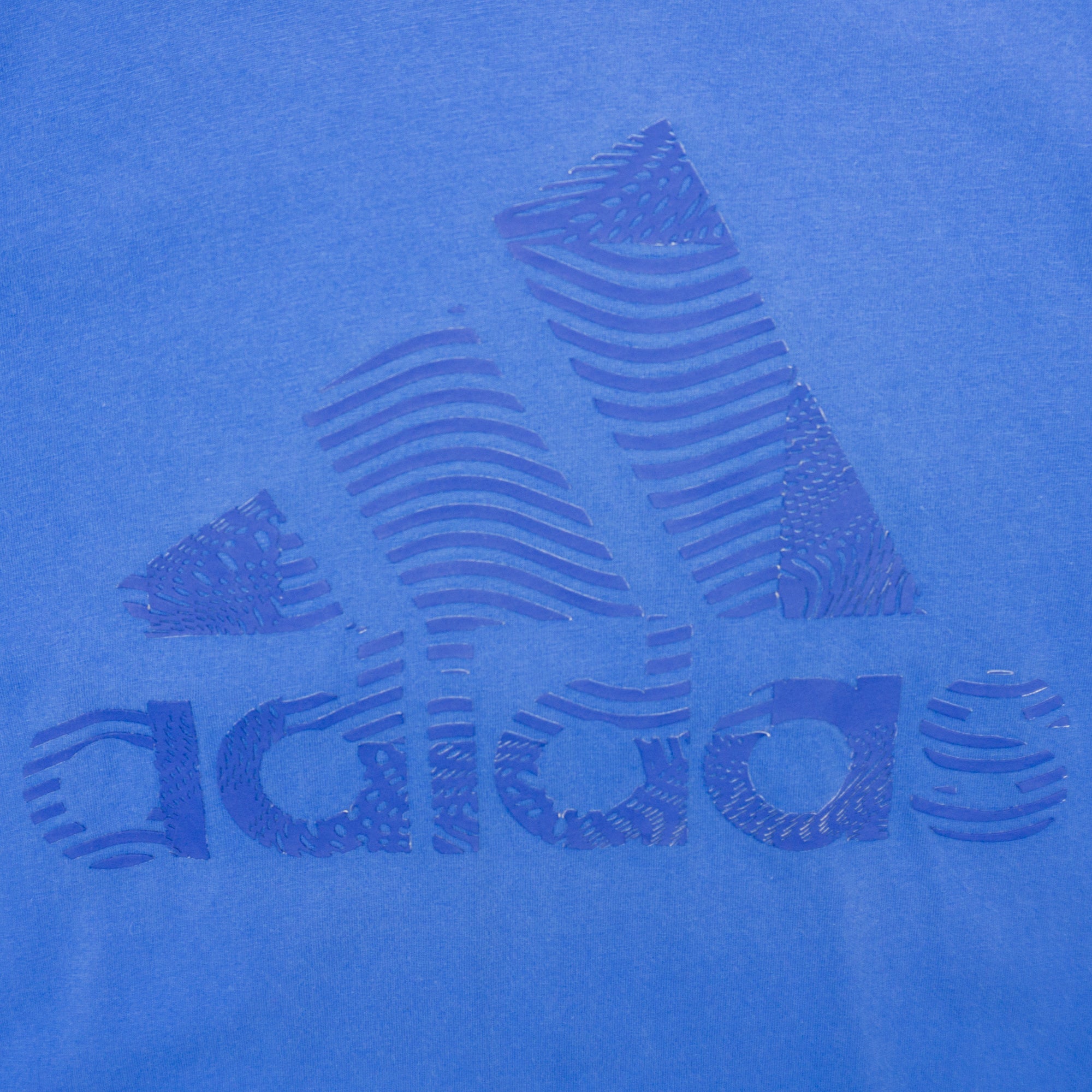 Adidas Синя Тениска с Голямо Лого