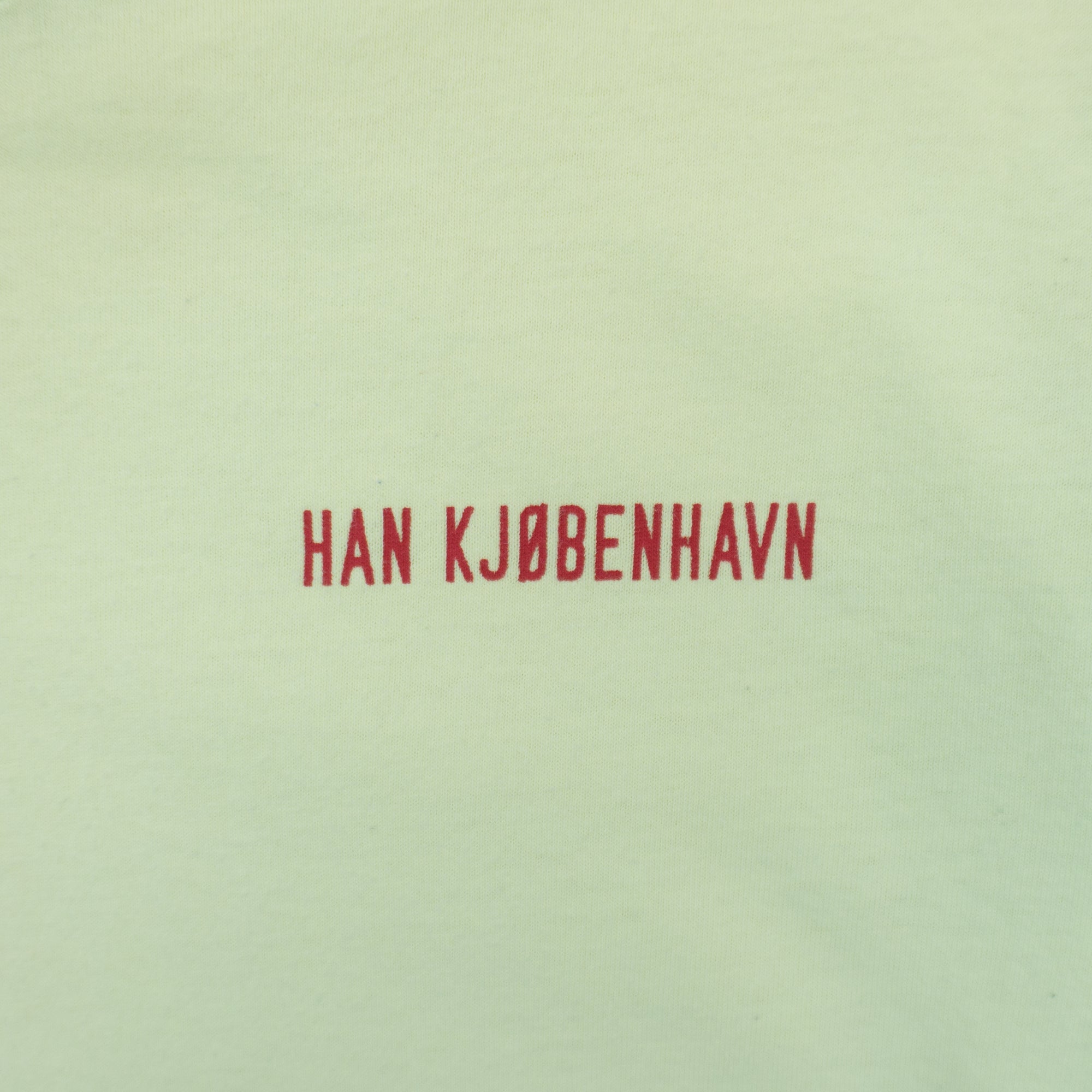 Han Kjobenhavn Зелена Тениска с Малко Лого