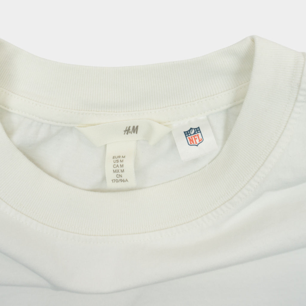 H&M X NFL New York Jets Тениска с Голямо Лого