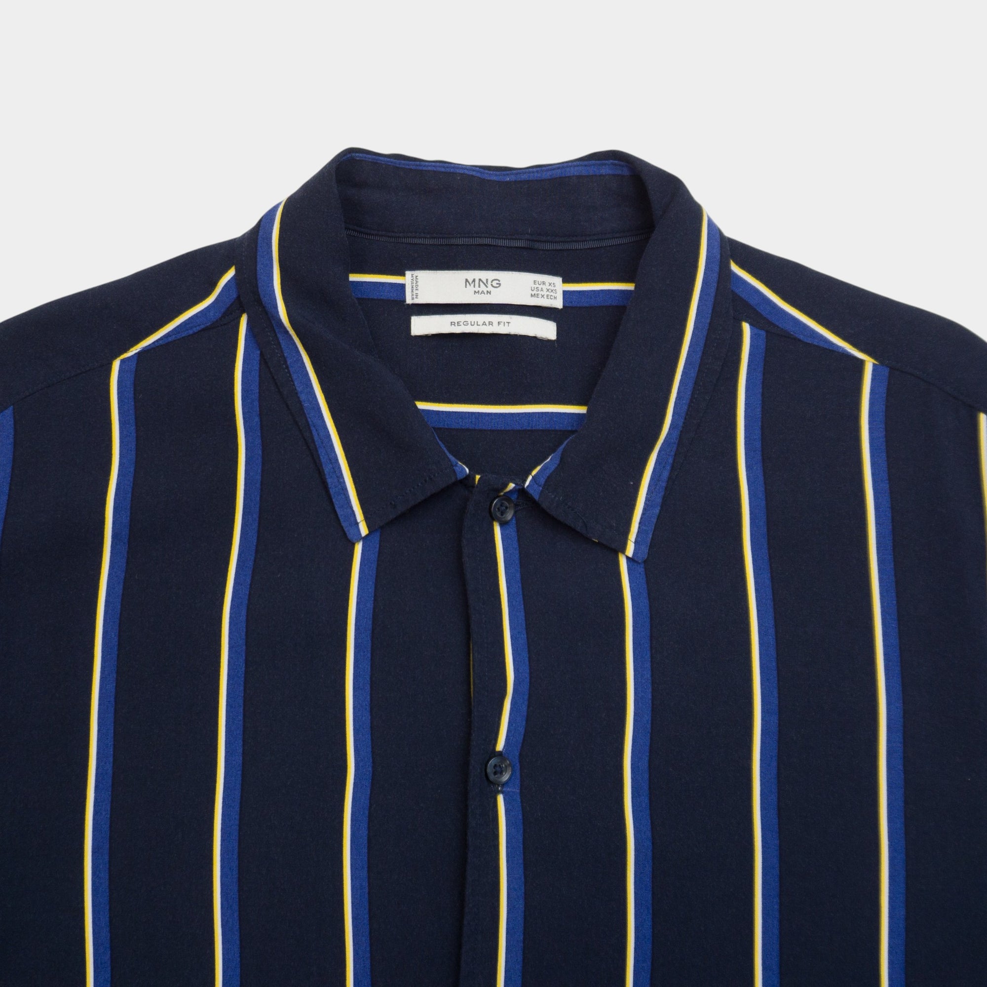 Mango Риза с Къс Ръкав