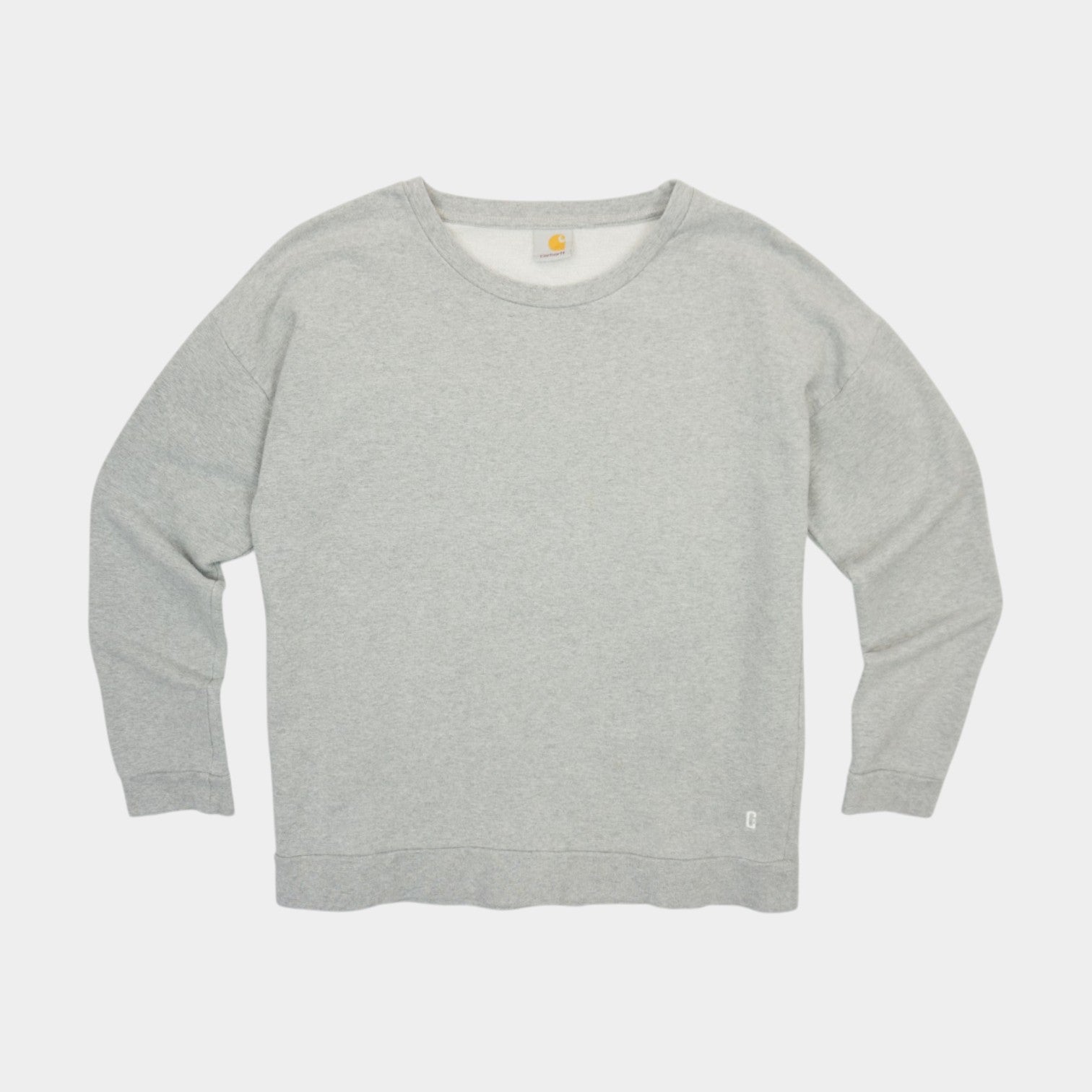 Carhartt Сива Блуза с Голямо Лого