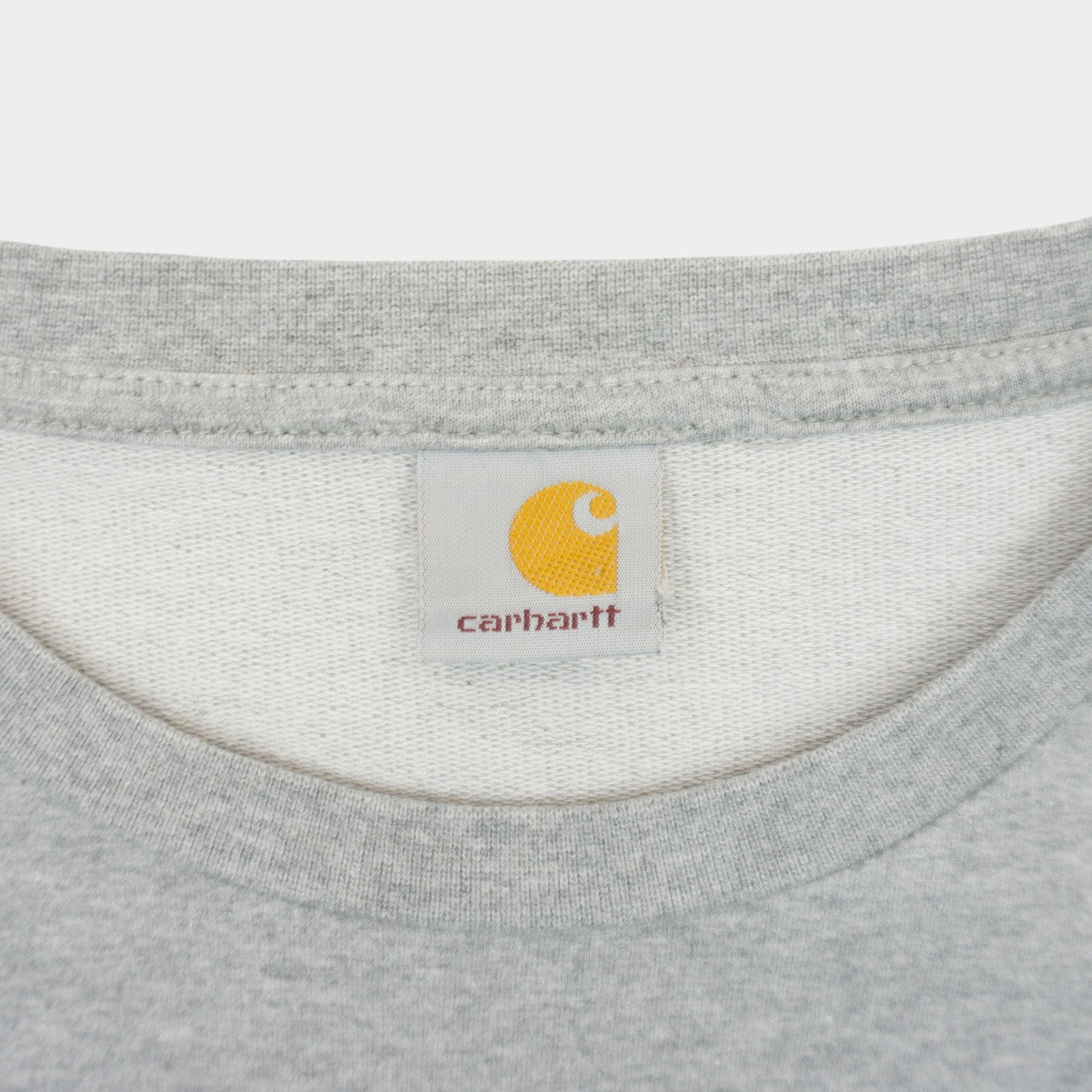 Carhartt Сива Блуза с Голямо Лого