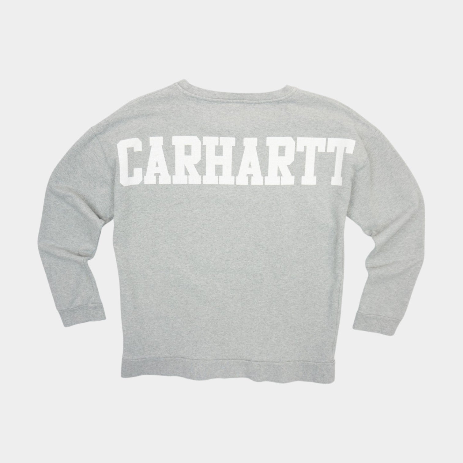 Carhartt Сива Блуза с Голямо Лого