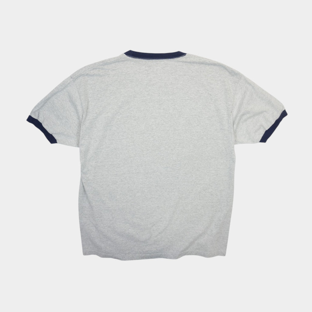 Reebok Vintage Сива Тениска с Голямо Лого