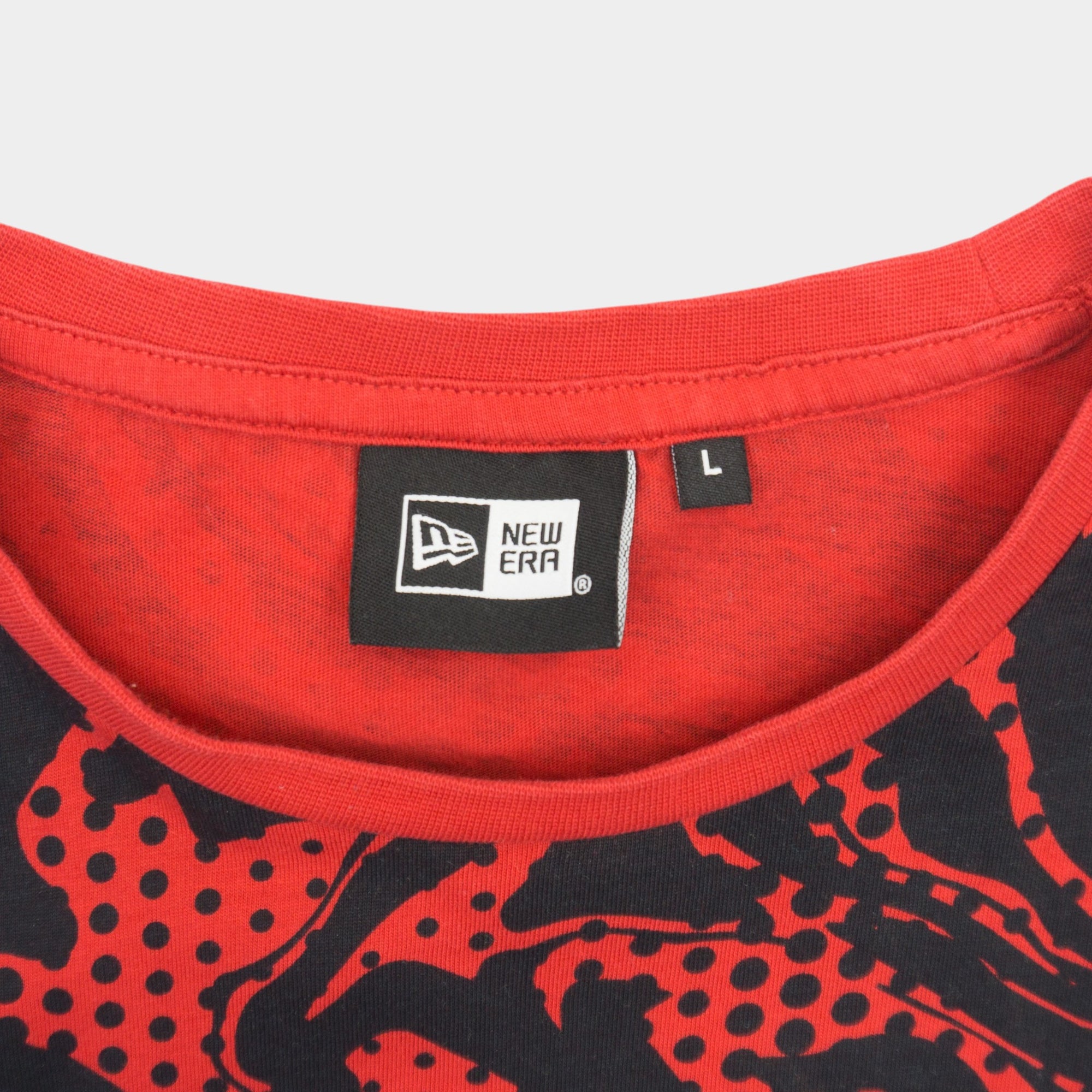 New Era X NBA Chicago Bulls Тениска с Голямо Лого