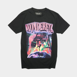 Mister Tee Travis Scott Черна Тениска с Графика