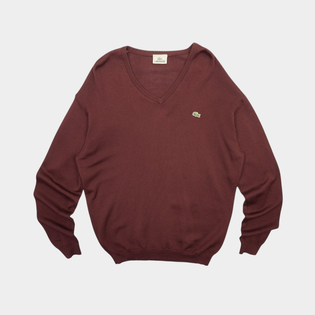 Lacoste Vintage Вълнен Пуловер