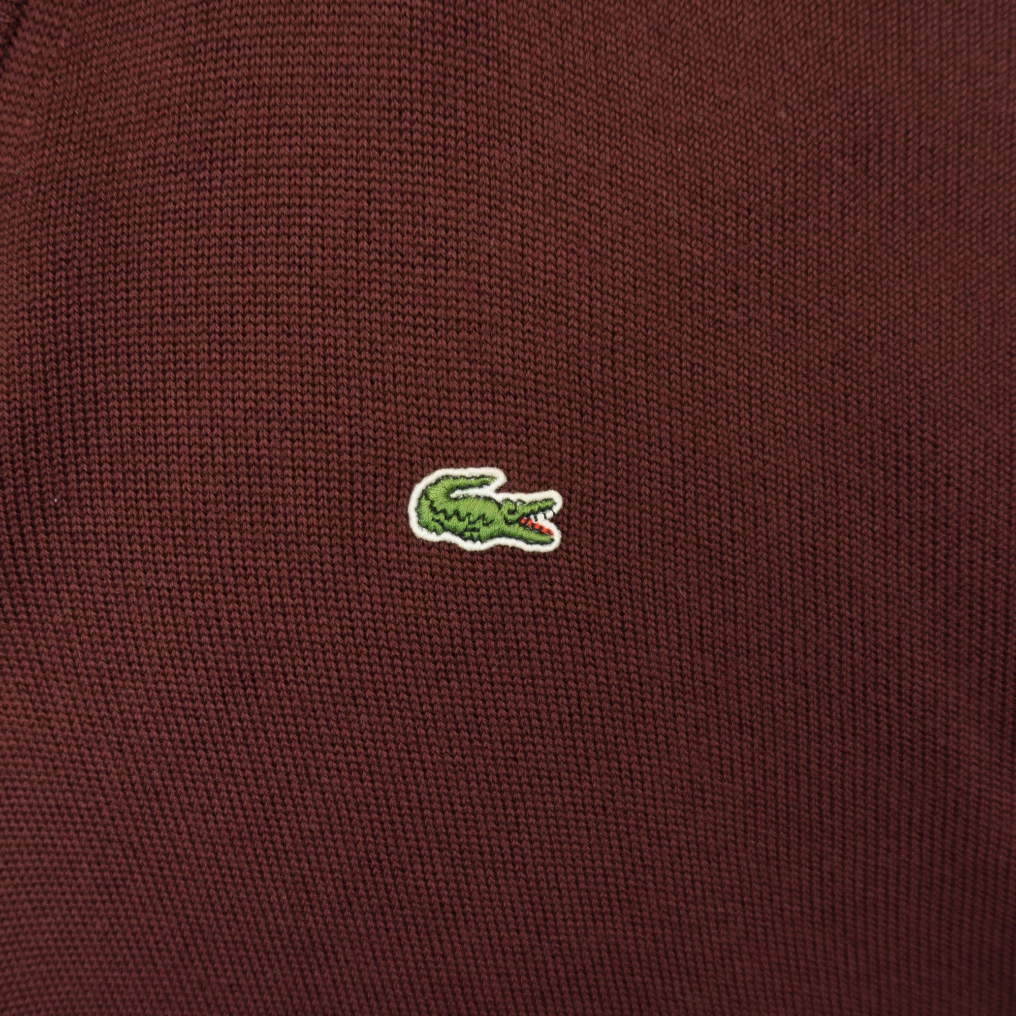 Lacoste Vintage Вълнен Пуловер