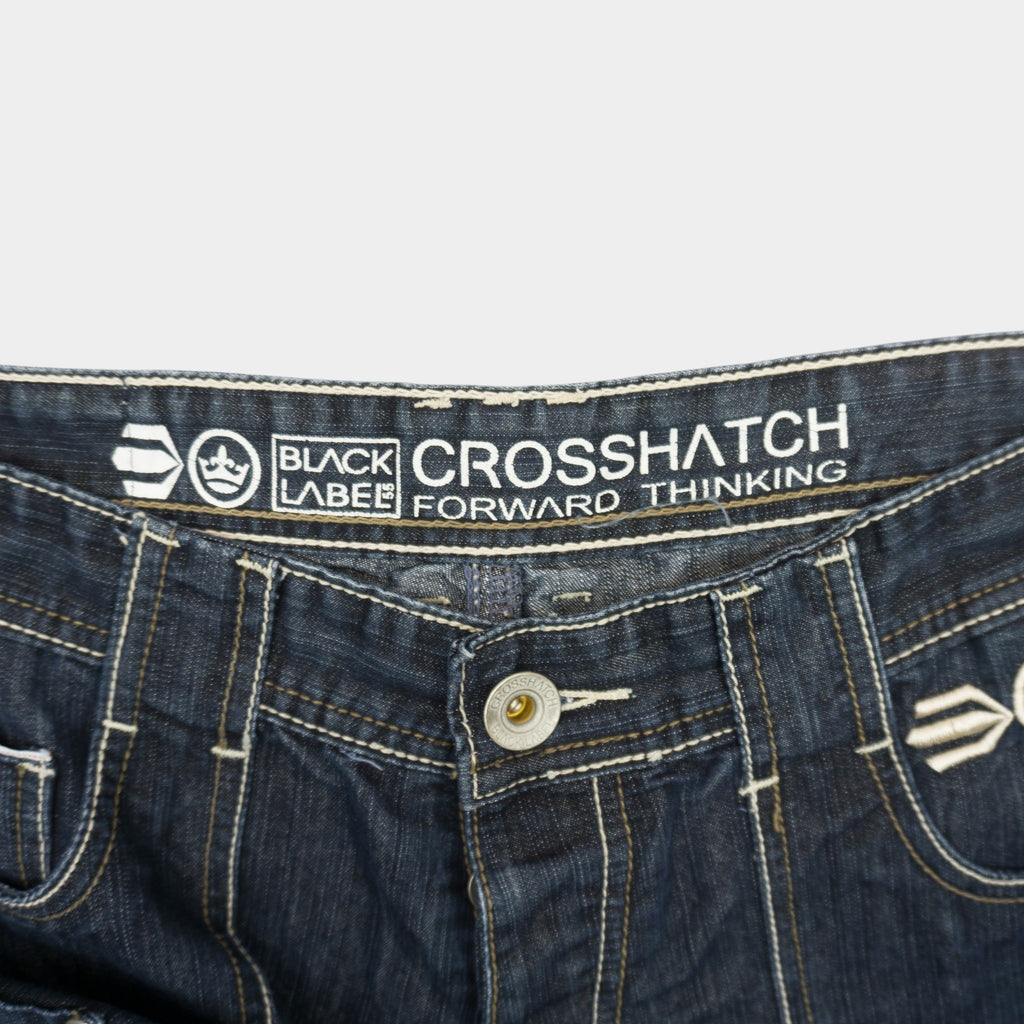 Crosshatch Къси Дънки с Бродерия