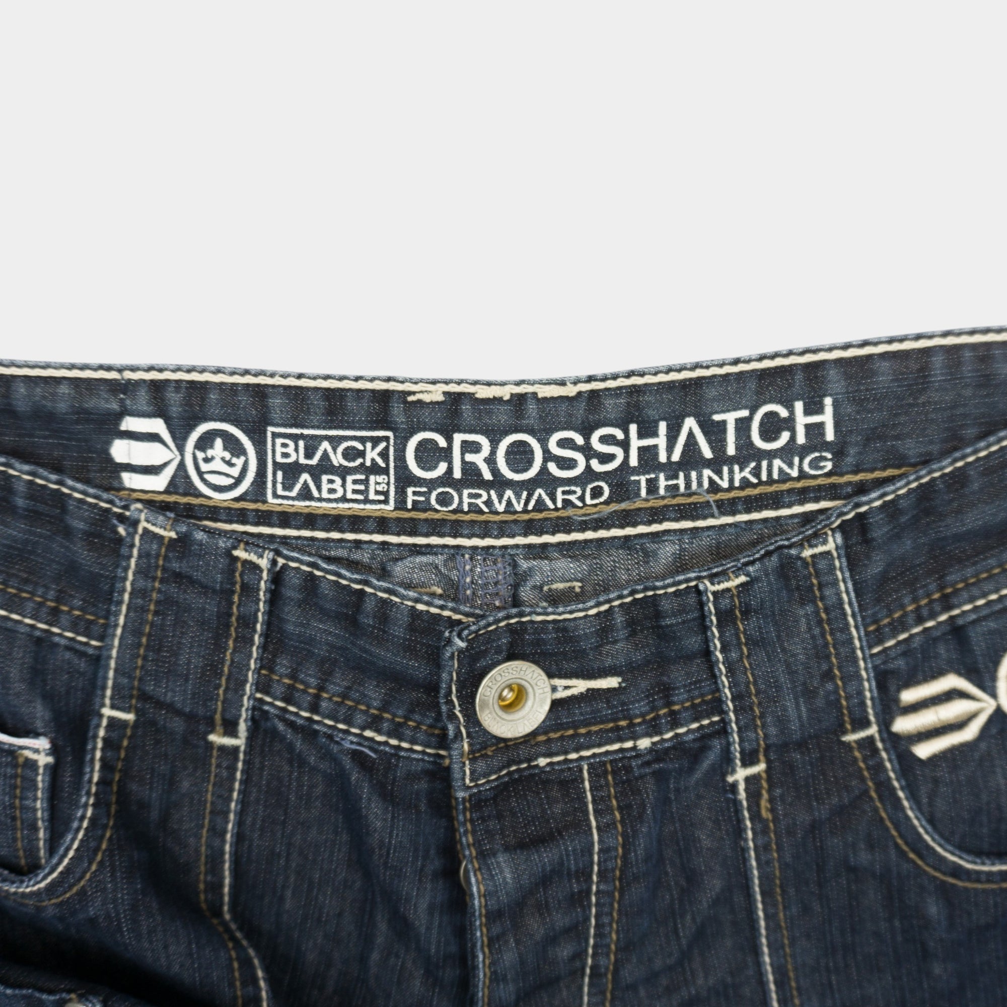 Crosshatch Къси Дънки с Бродерия