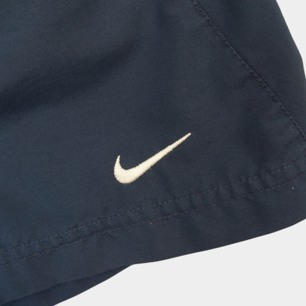 Nike Vintage Тъмно Сини Бански с Бродирано Лого