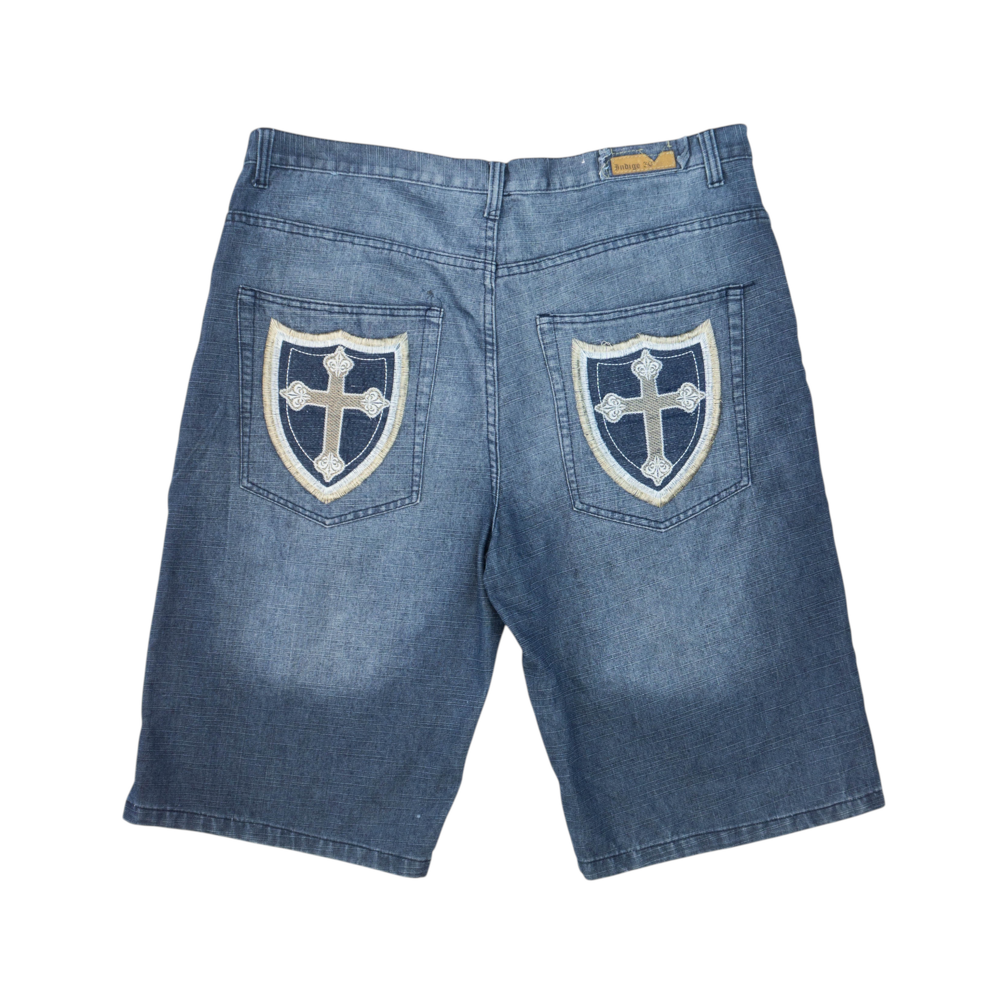 Indigo-30 Y2K Jorts
