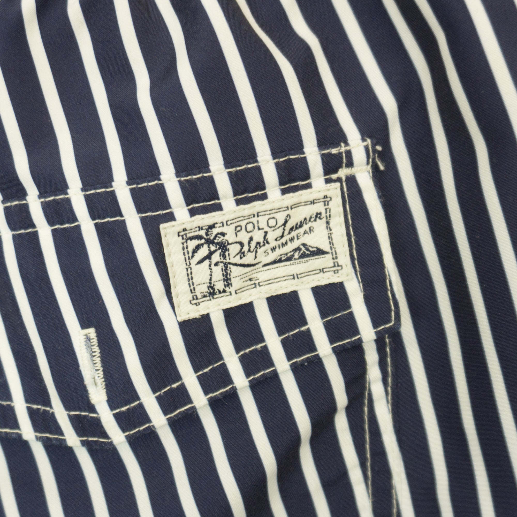 Polo Ralph Lauren Раирани Бански с Бродирано Лого