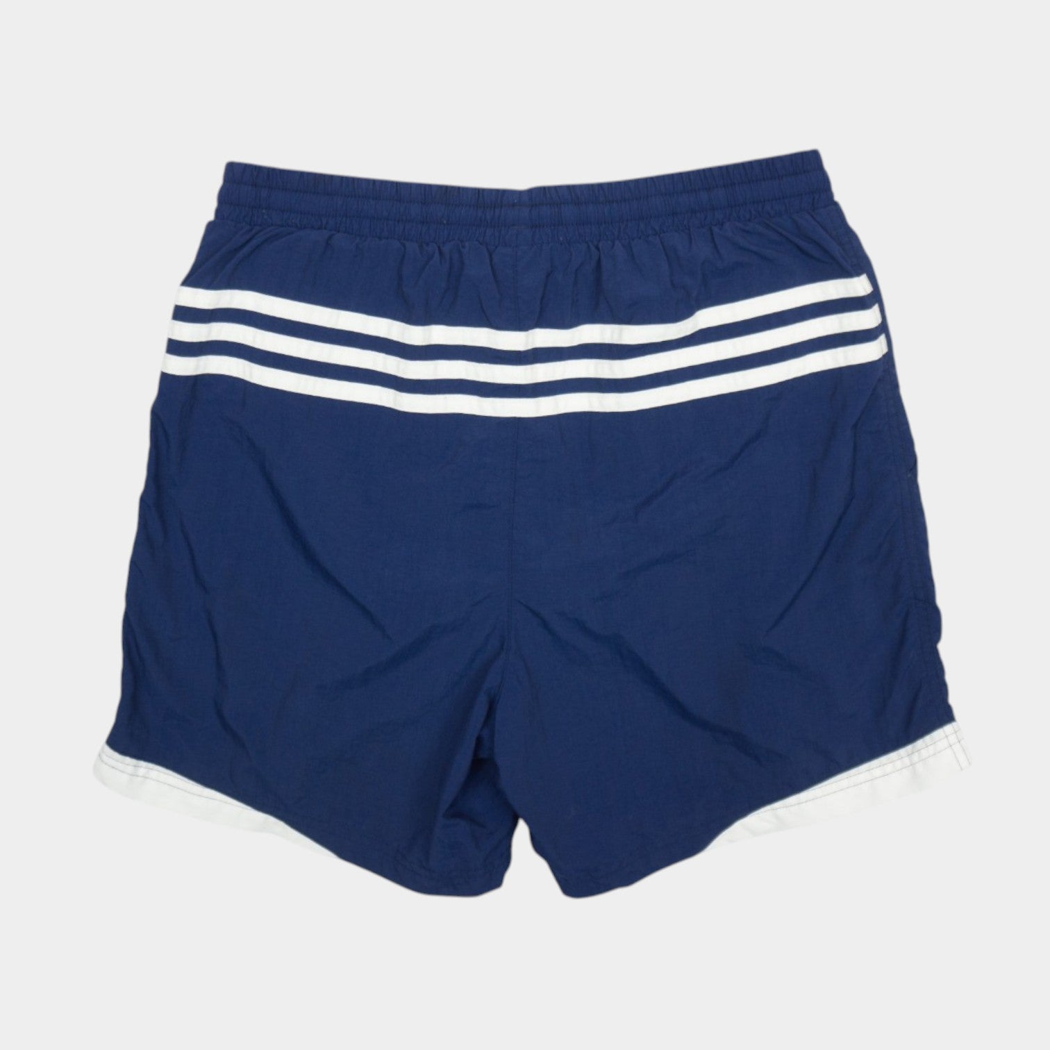 Adidas Vintage Сини Къси Панталони с Бродирано Лого от 90те