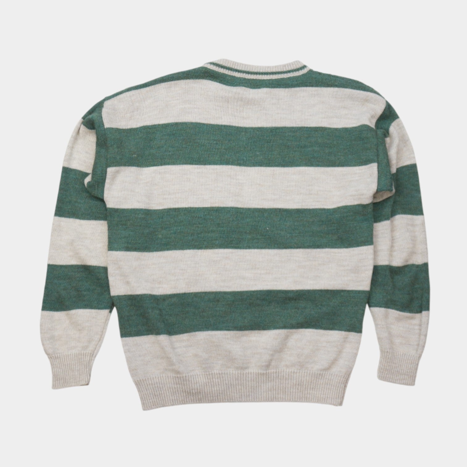 Vintage Плетен Пуловер