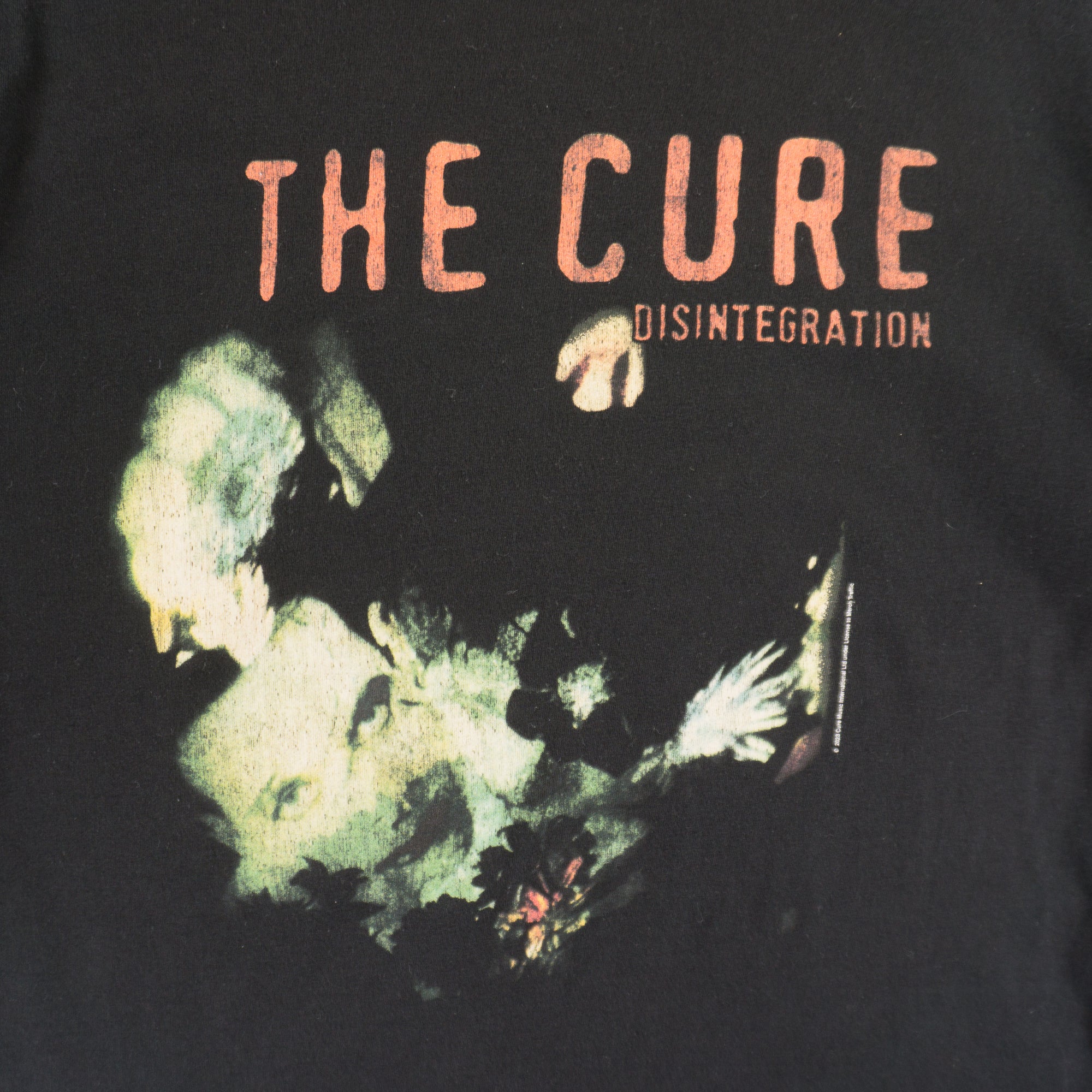The Cure Черна Тениска с Графика