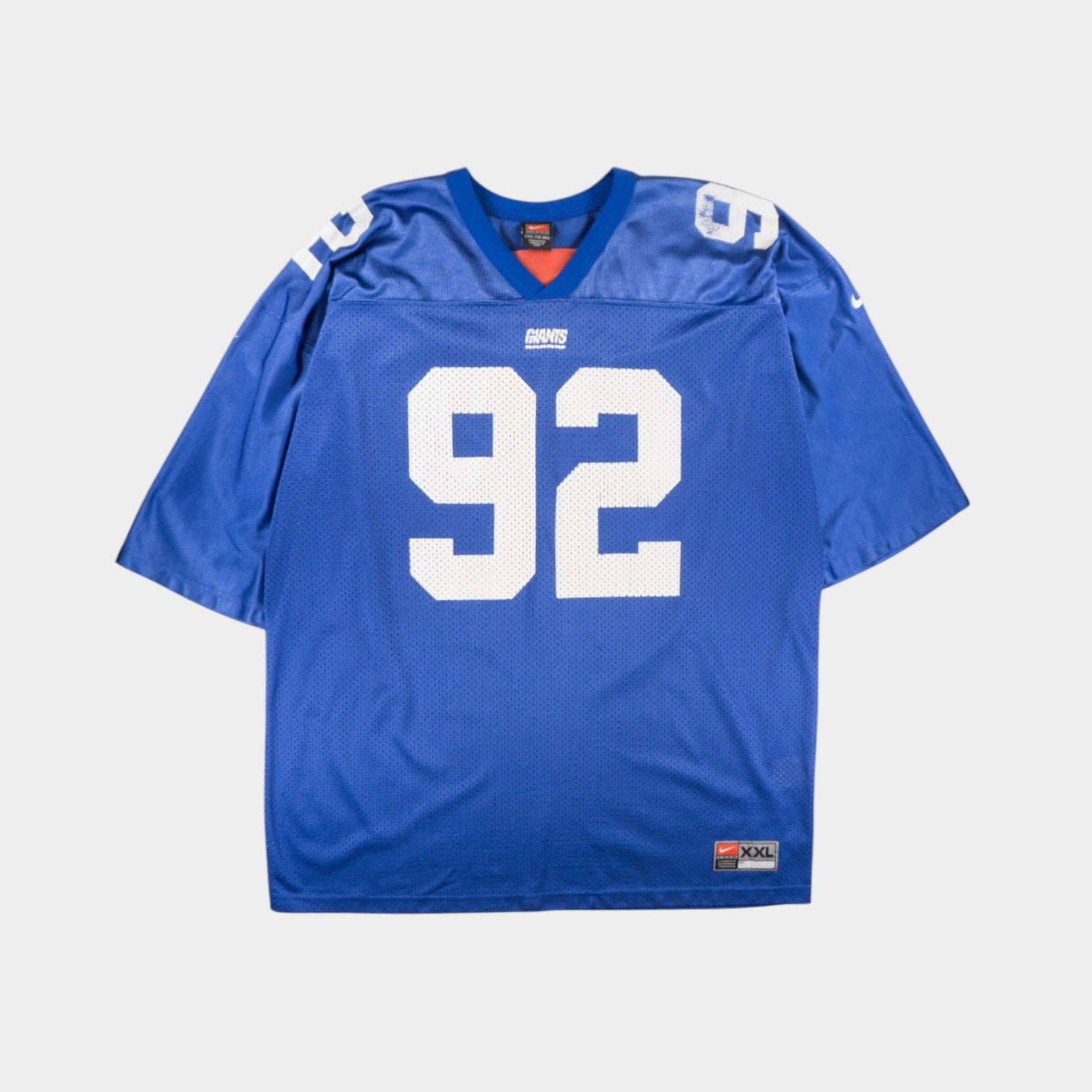 Nike X MLB Giants Vintage 92 Strahan Синьо Джърси