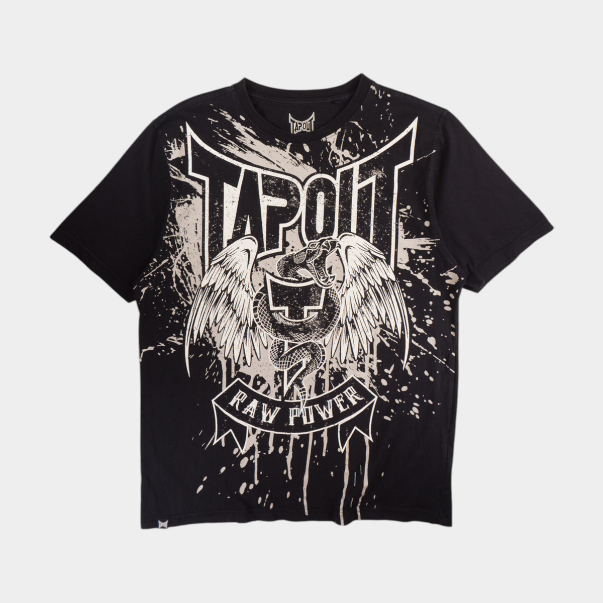 Tapout Черна Тениска с Графика