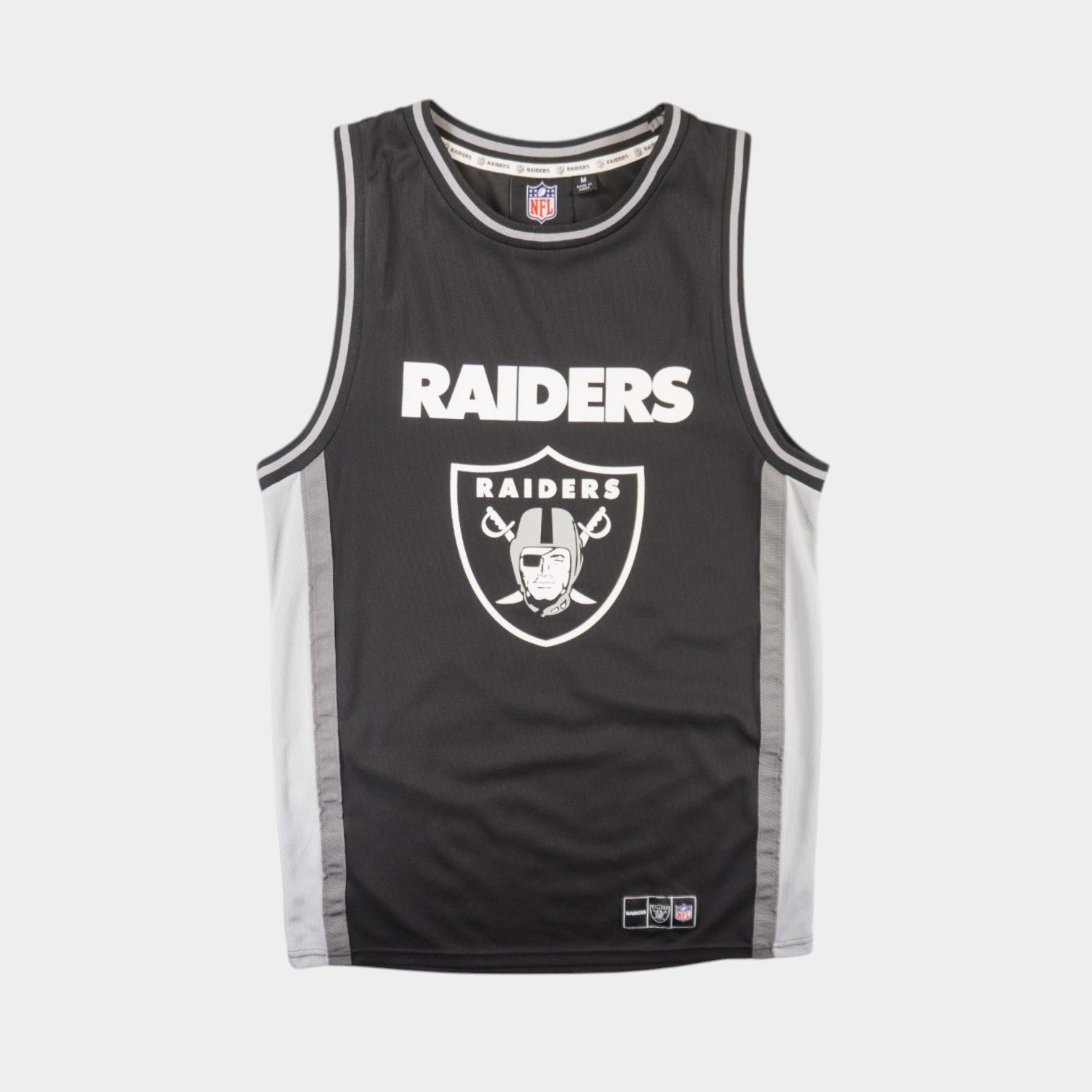 Primark X NFL Raiders Черно Джърси с Голямо Лого