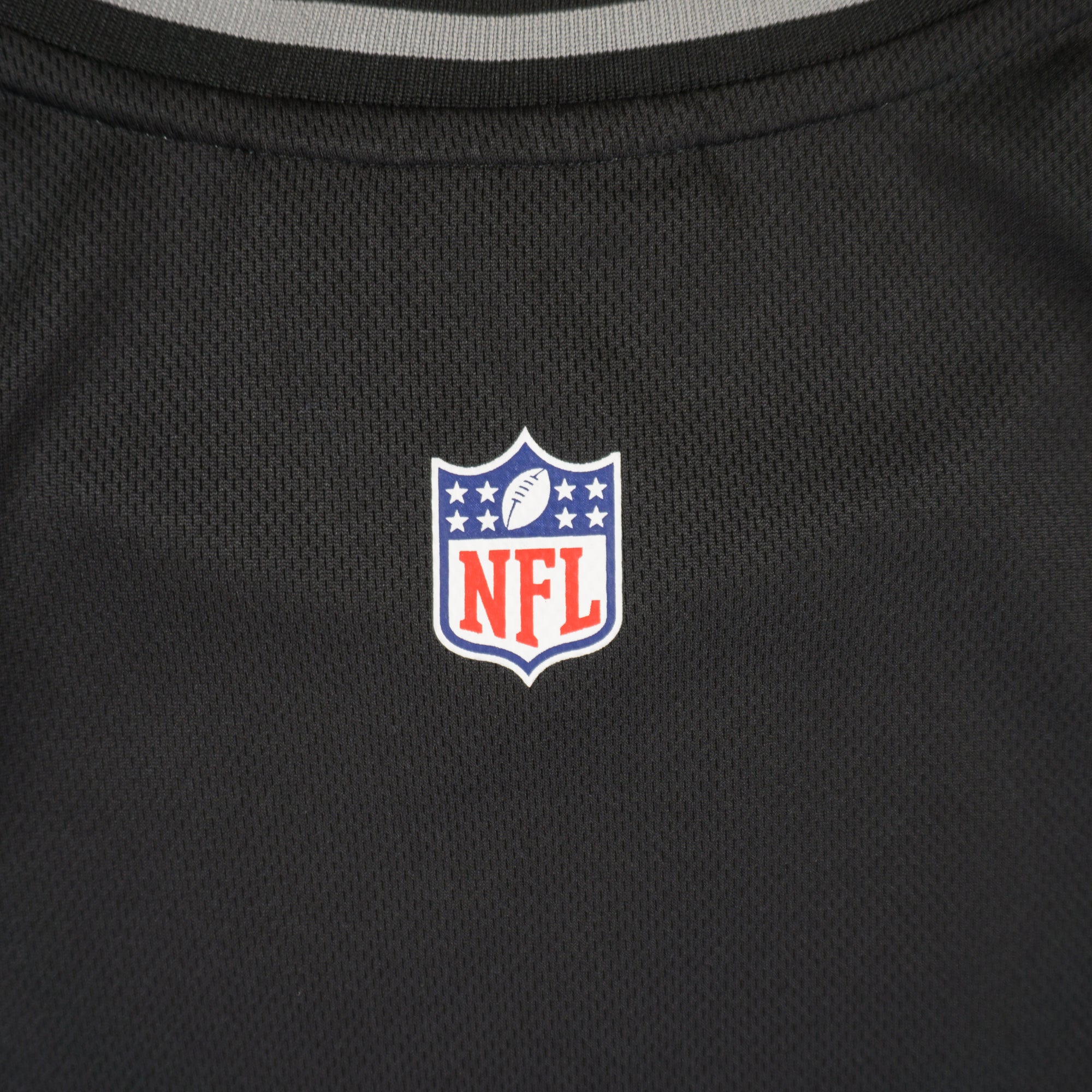 Primark X NFL Raiders Черно Джърси с Голямо Лого