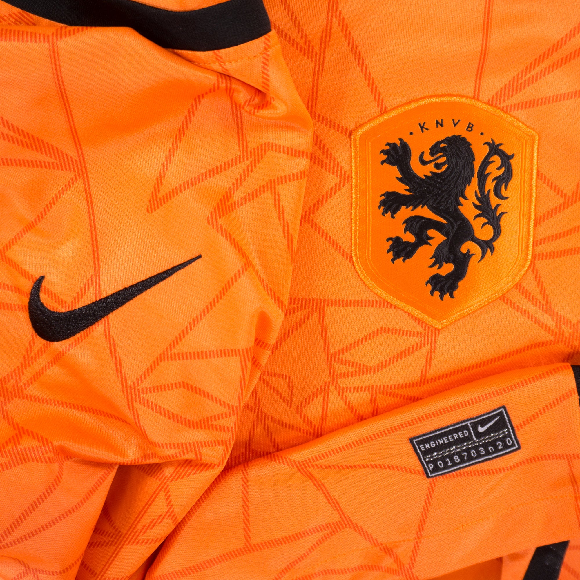 Nike X KNVB Оранжево Джърси