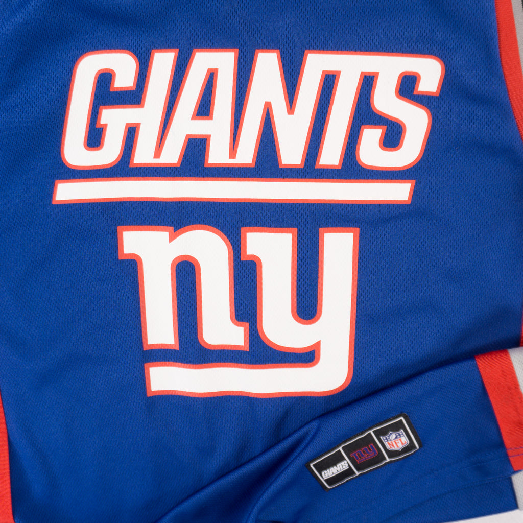 NFL Giants Синьо Джърси с Голямо Лого