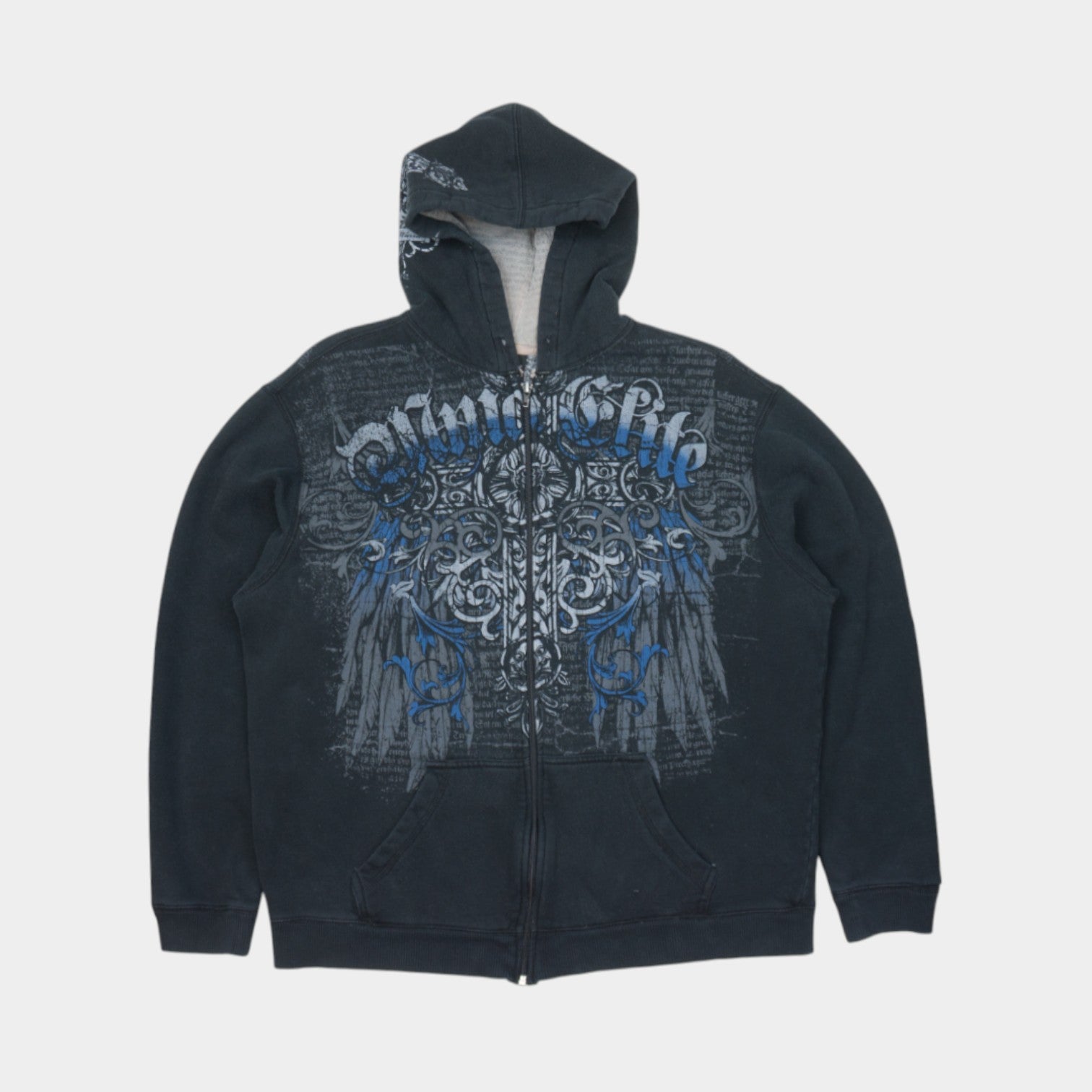 MMA Elite Vintage Y2K Суичър с Цип