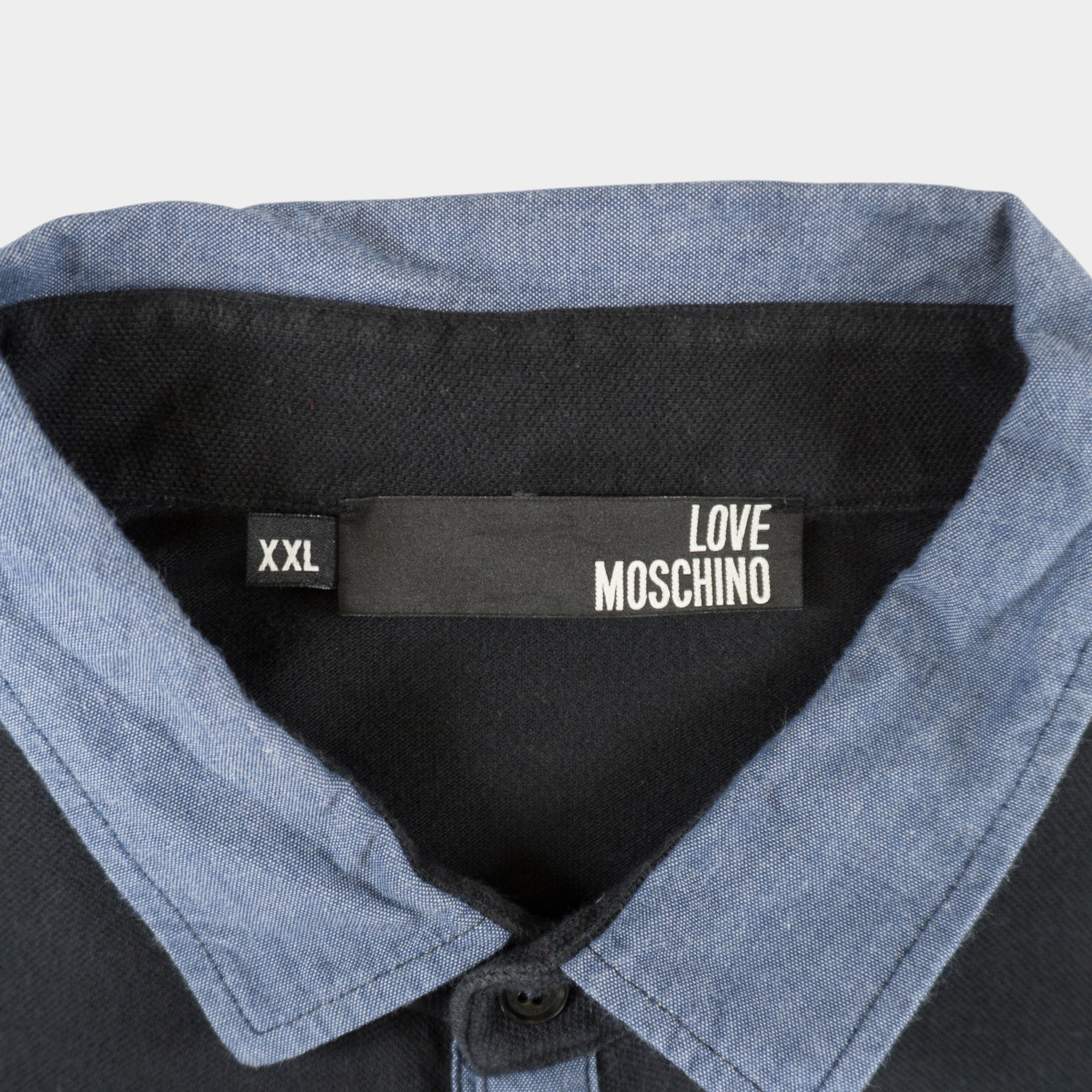 Love Moschino Блуза с Яка и Малко Лого