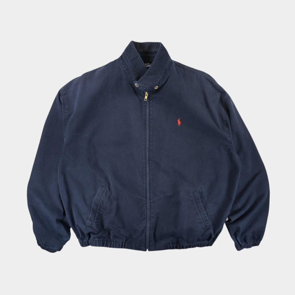 Polo Ralph Lauren Vintage Harrington Тъмно Синьо Яке с Бродирано Лого