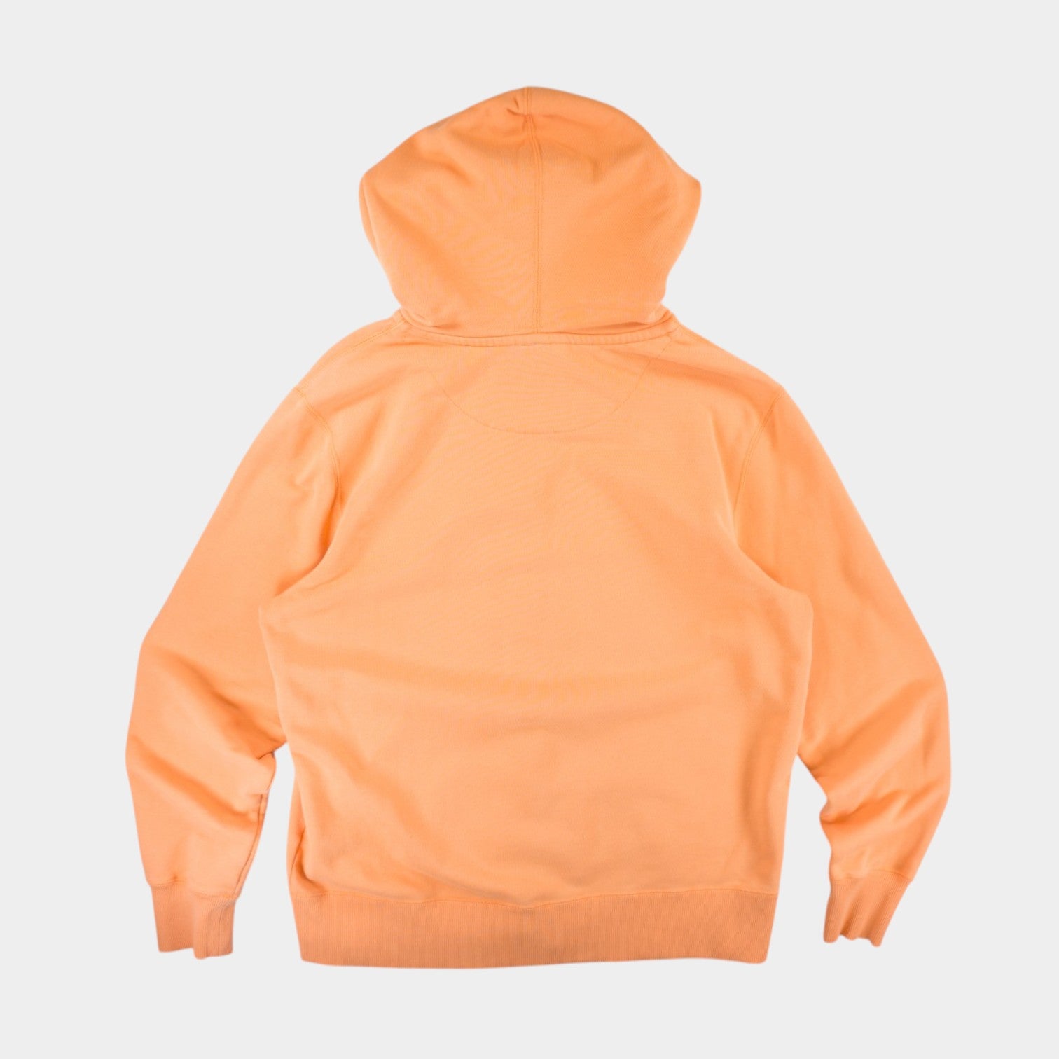 Nike Оранжев Суичър с Цип и Бродирано Лого