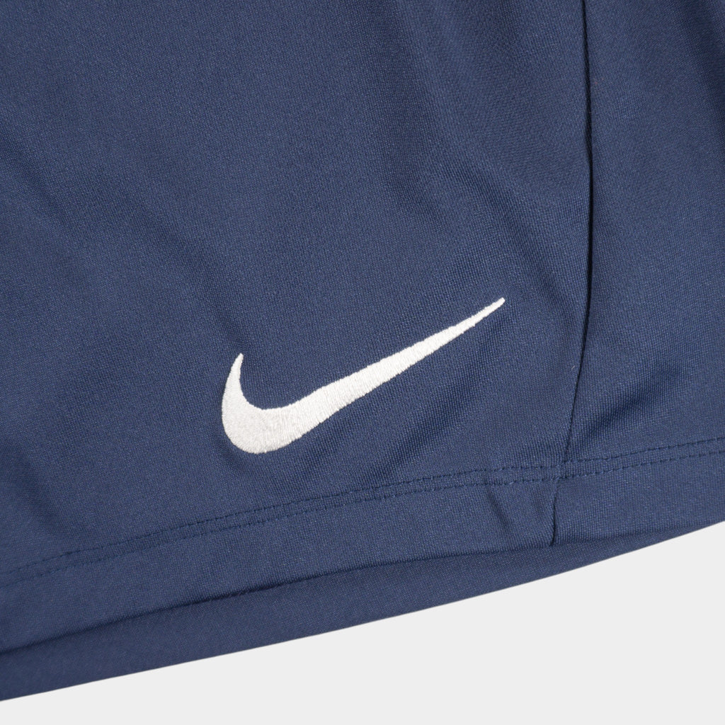 Nike Dri-Fit Тъмно Сини Къси Панталони с Бродирано Лого