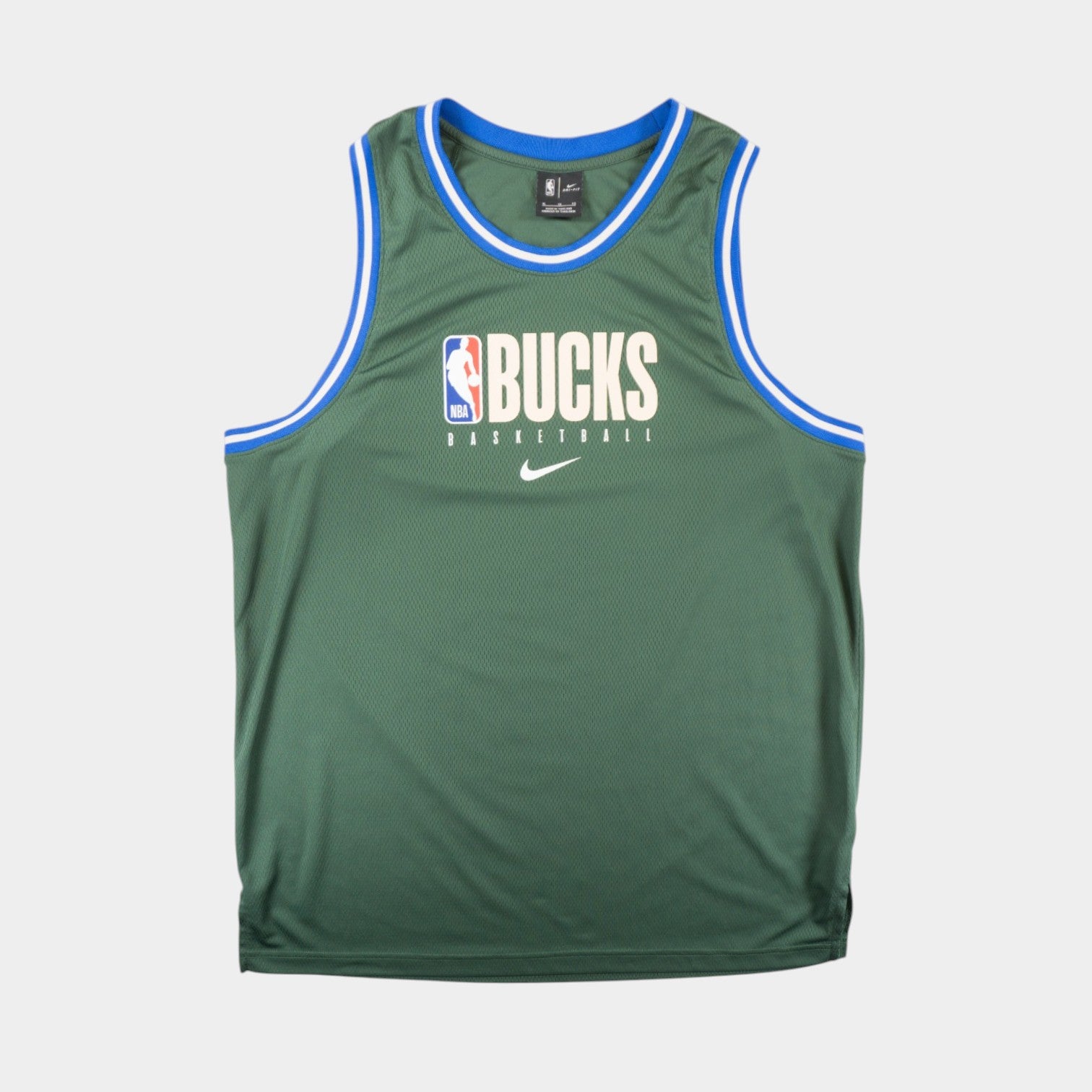 Nike Dri-Fit X NBA Bucks Зелено Джърси