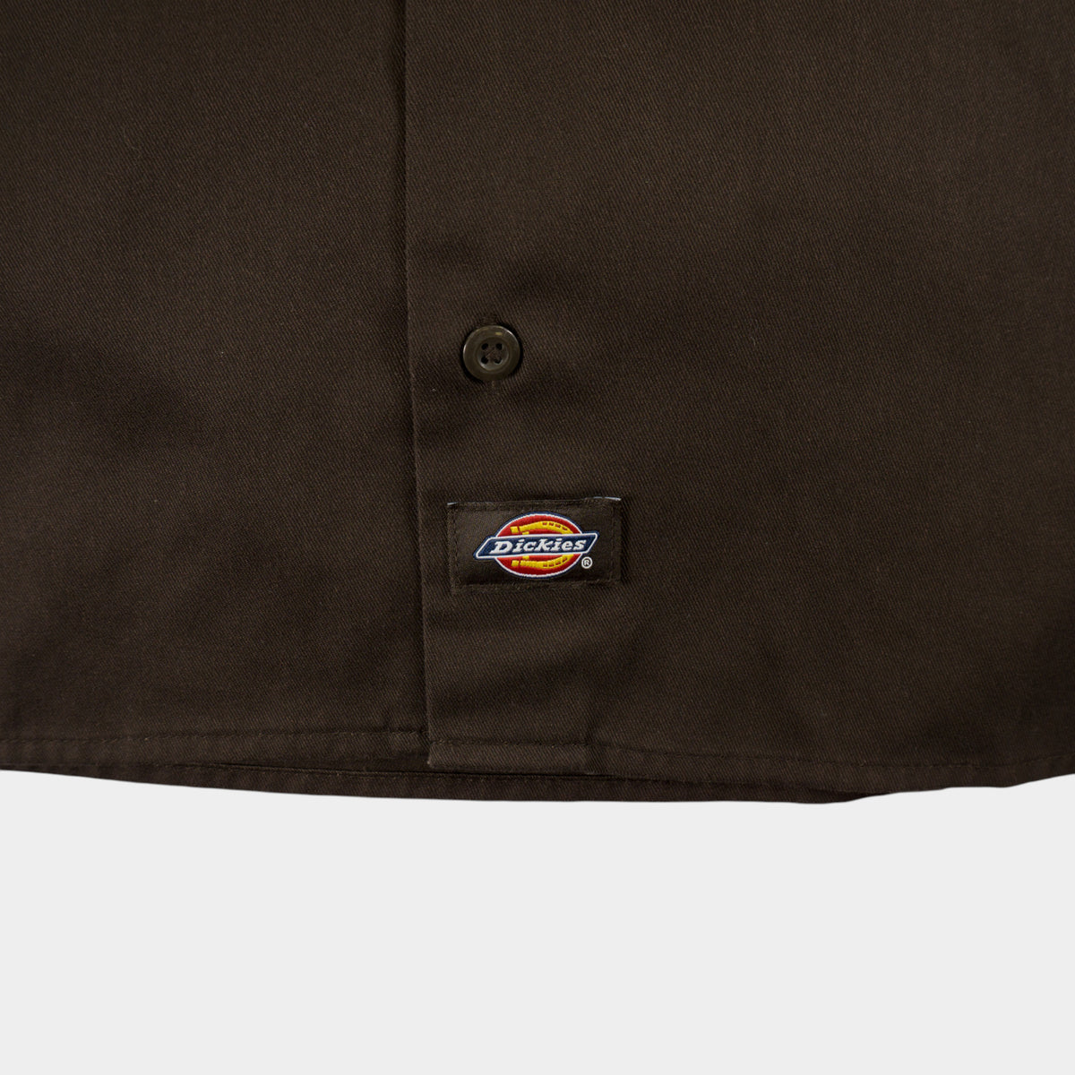 Dickies Кафява Риза с Дълъг Ръкав