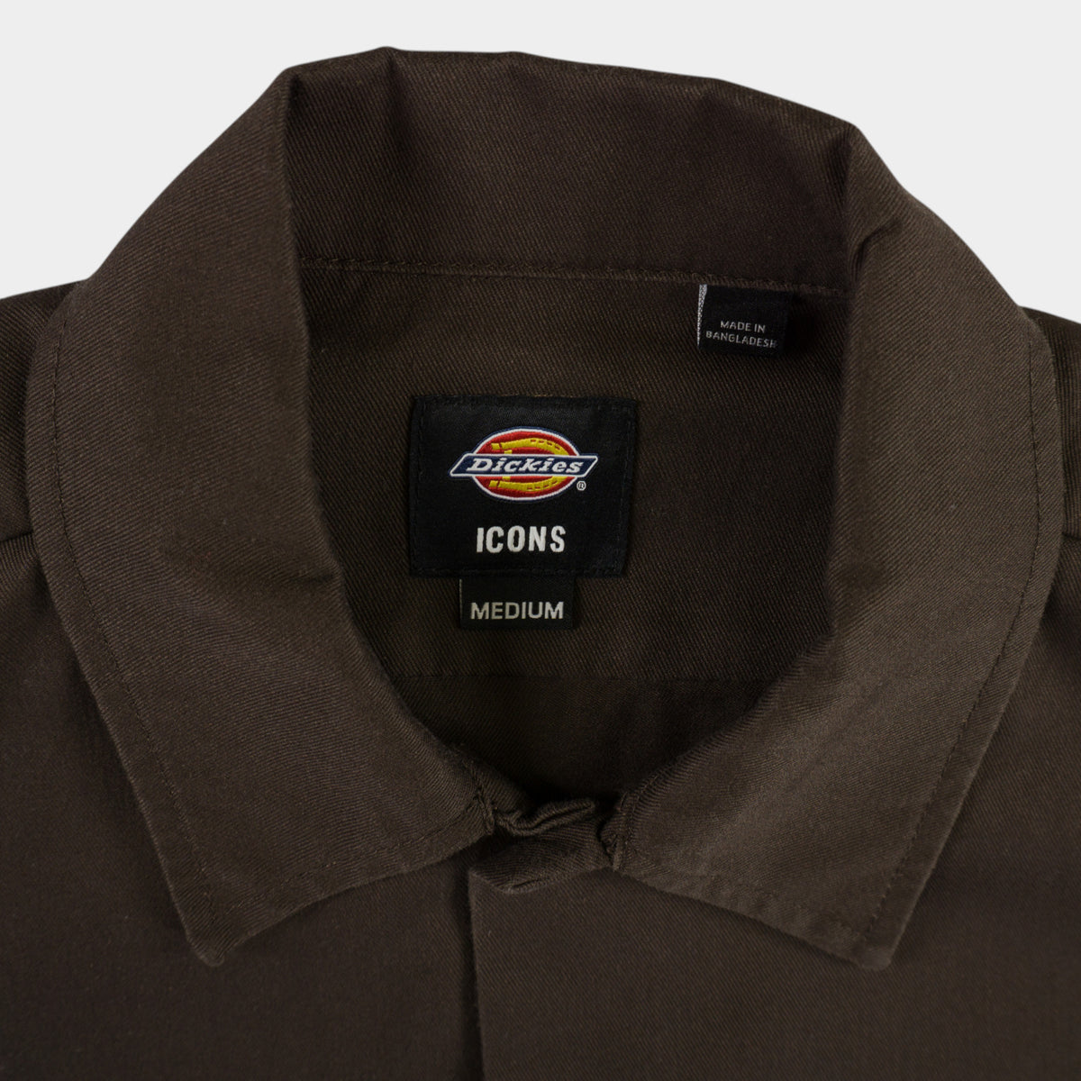 Dickies Кафява Риза с Дълъг Ръкав