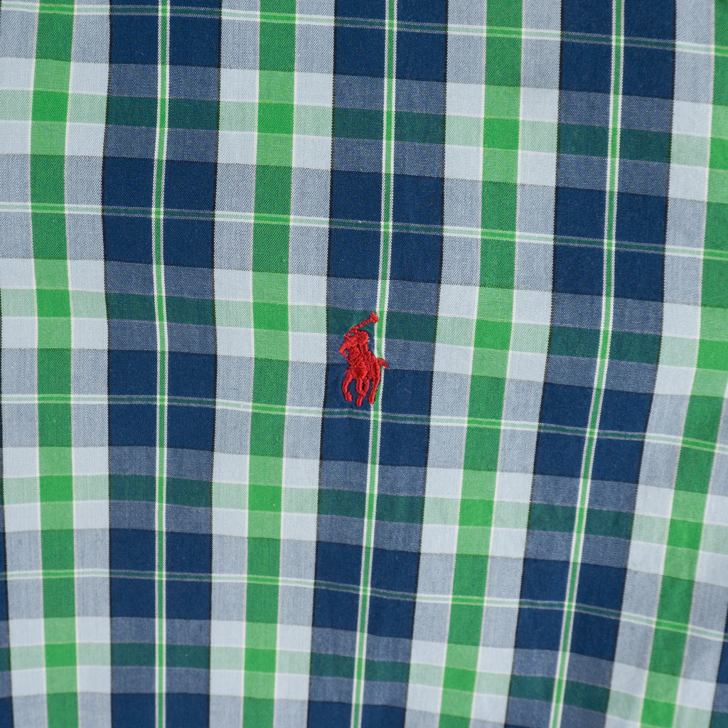 Polo Ralph Lauren Винтидж 2000-те Карирана Риза с Дълъг Ръкав