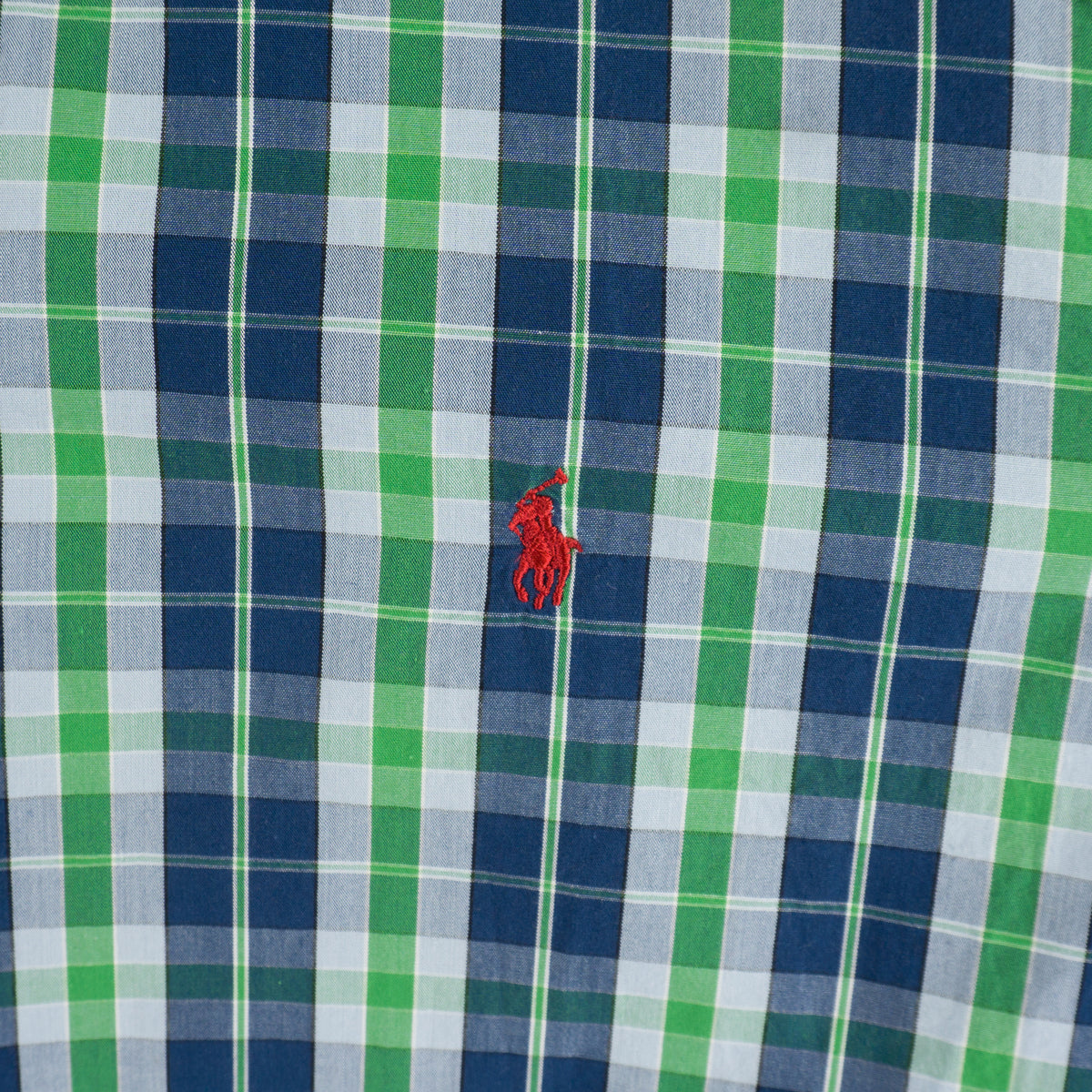 Polo Ralph Lauren Винтидж 2000-те Карирана Риза с Дълъг Ръкав