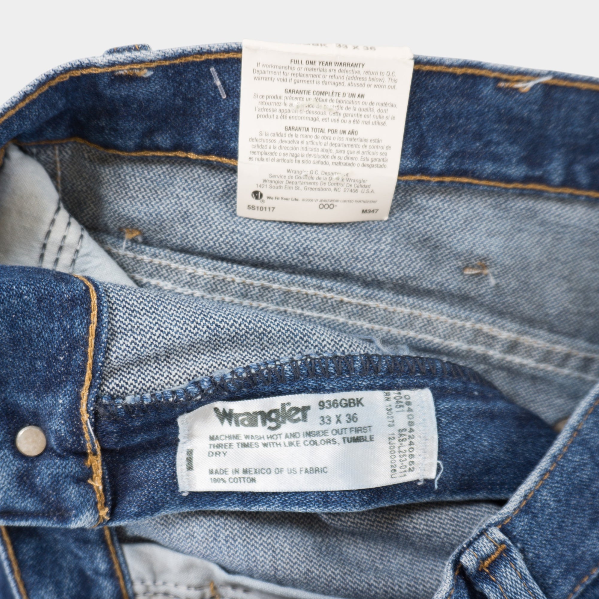 Wrangler Vintage Сини Дънки