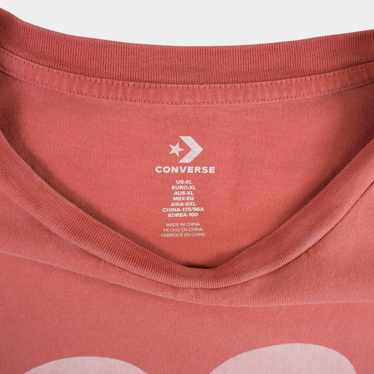 Converse Розова Тениска с Графика