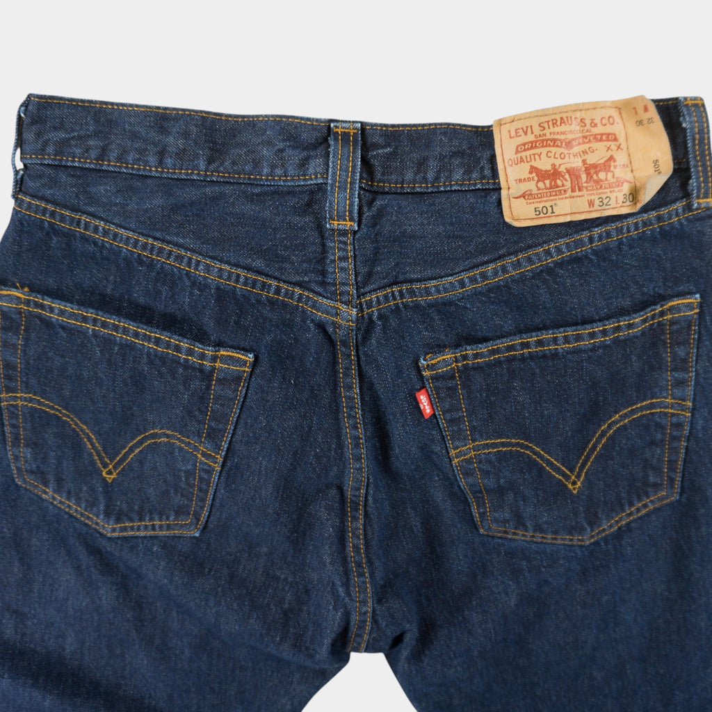 Levi's 501 Тъмно Сини Дънки