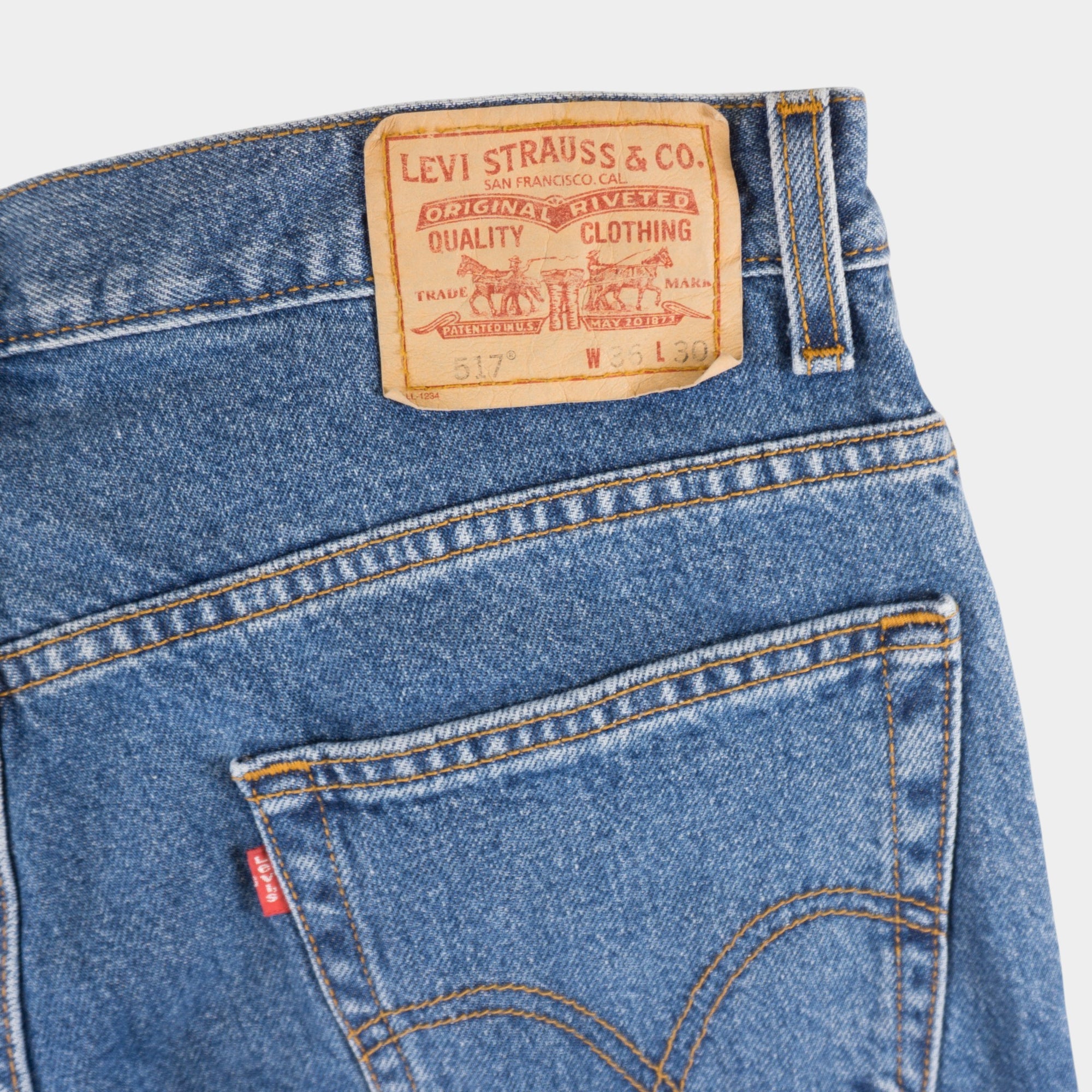 Levi's 517 Vintage Boot Cut Сини Дънки