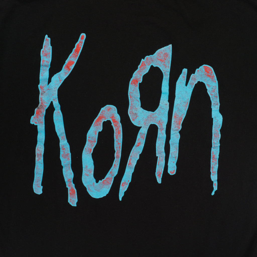 Korn Черна Тениска с Графика