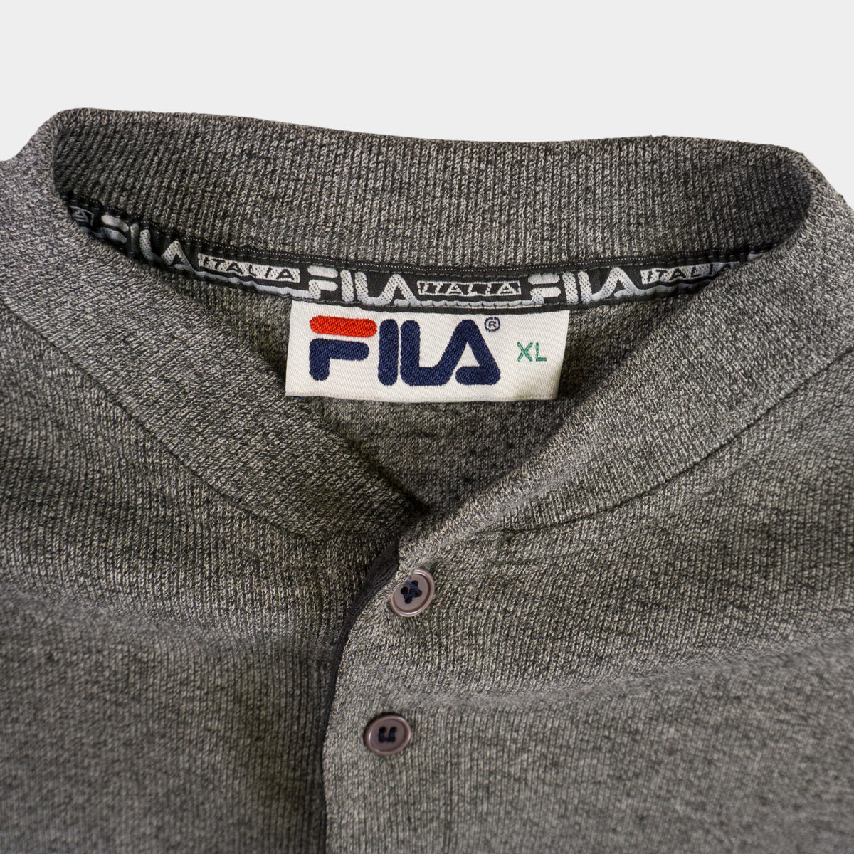 Fila Винтидж 90-те Сива Тениска