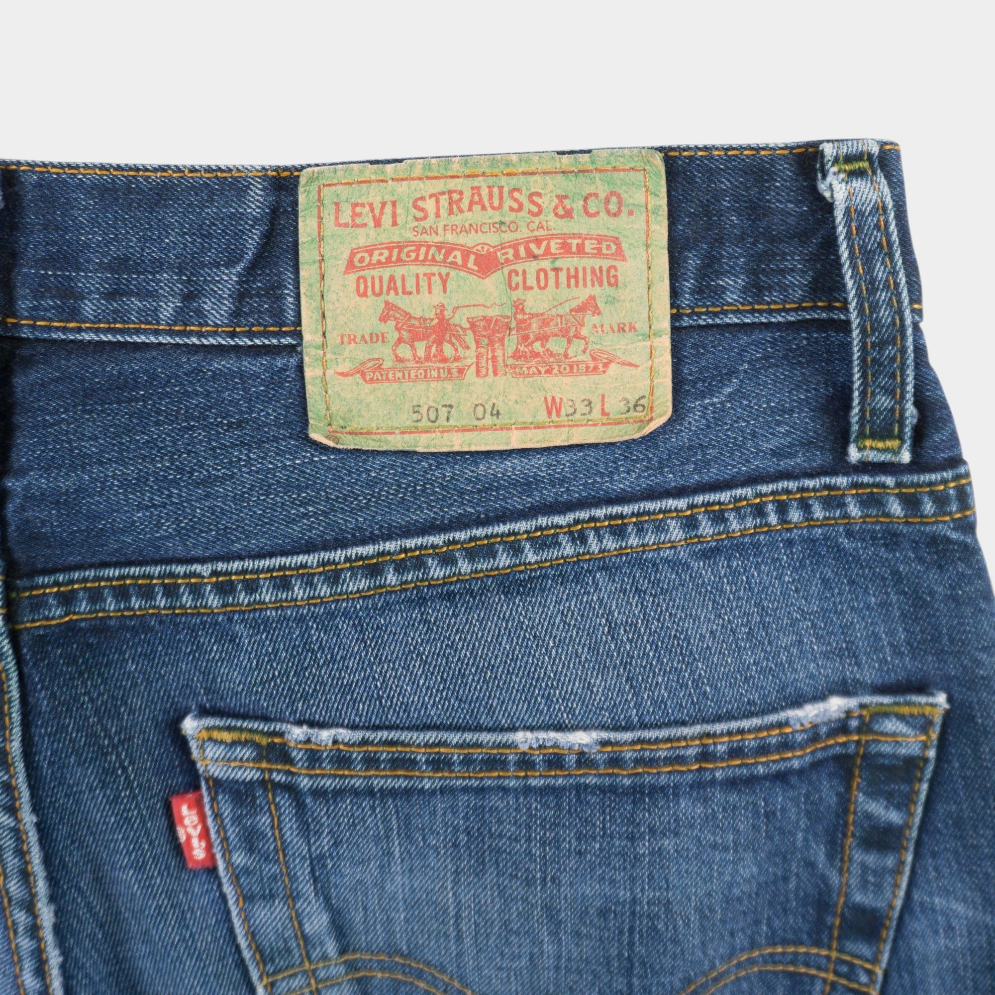 Levi's 507 Vintage Сини Дънки