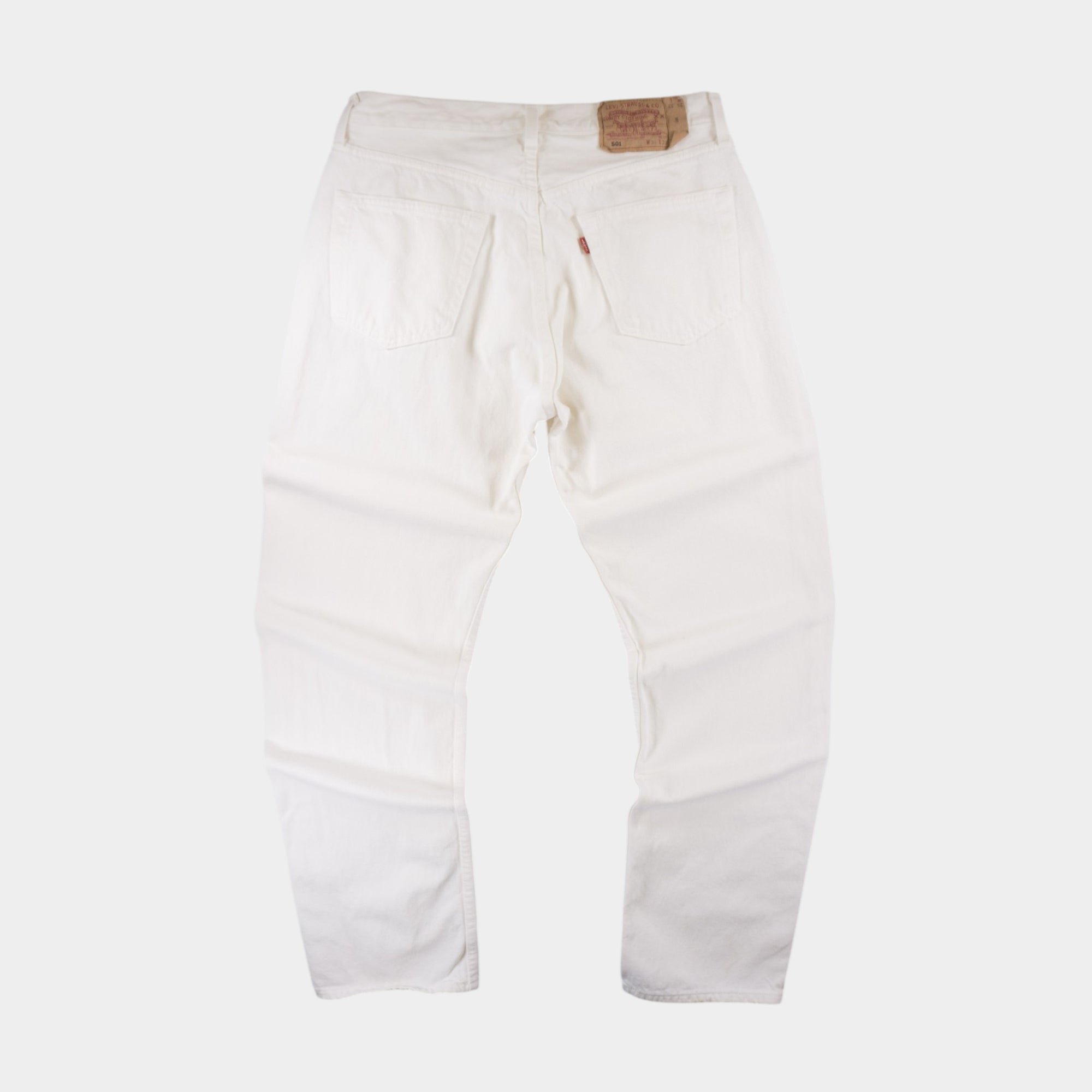 Levi's 501 Vintage Бели Дънки