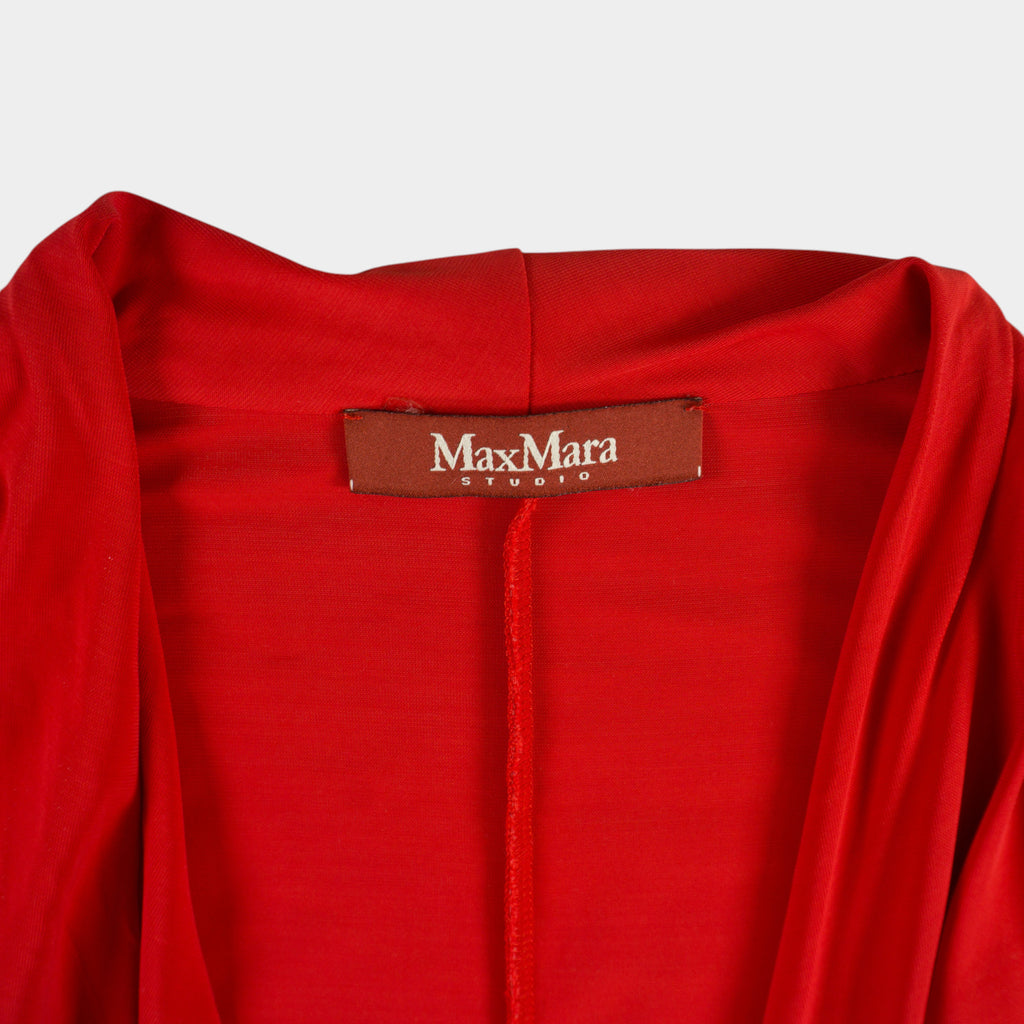 Max Mara Червена Рокля