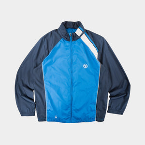 Sergio Tacchini Синьо Горнище с Малко Лого