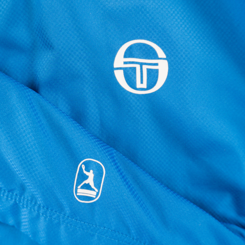 Sergio Tacchini Синьо Горнище с Малко Лого
