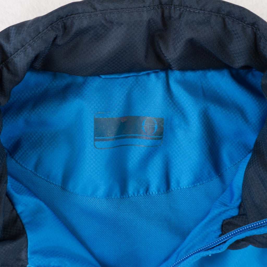 Sergio Tacchini Синьо Горнище с Малко Лого