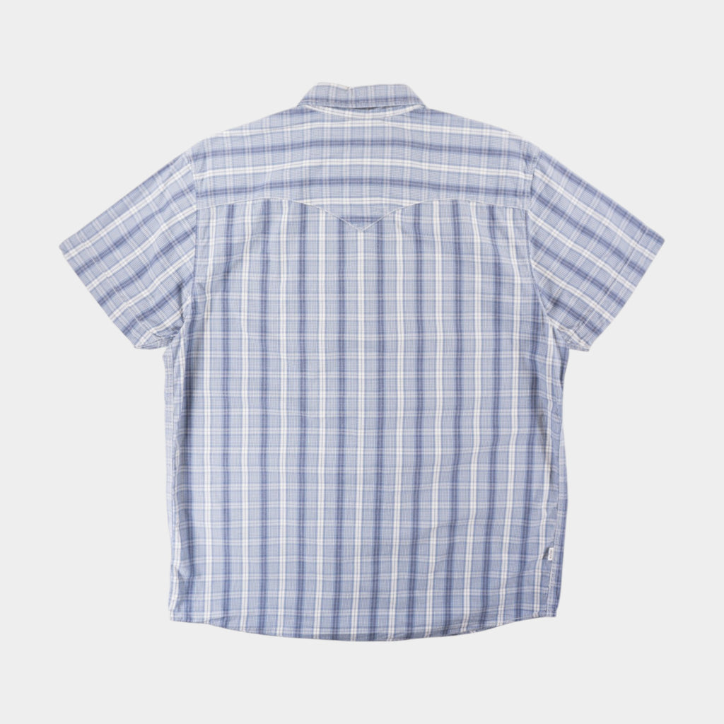 Levi's Синя Карирана Риза с Къв Ръкав